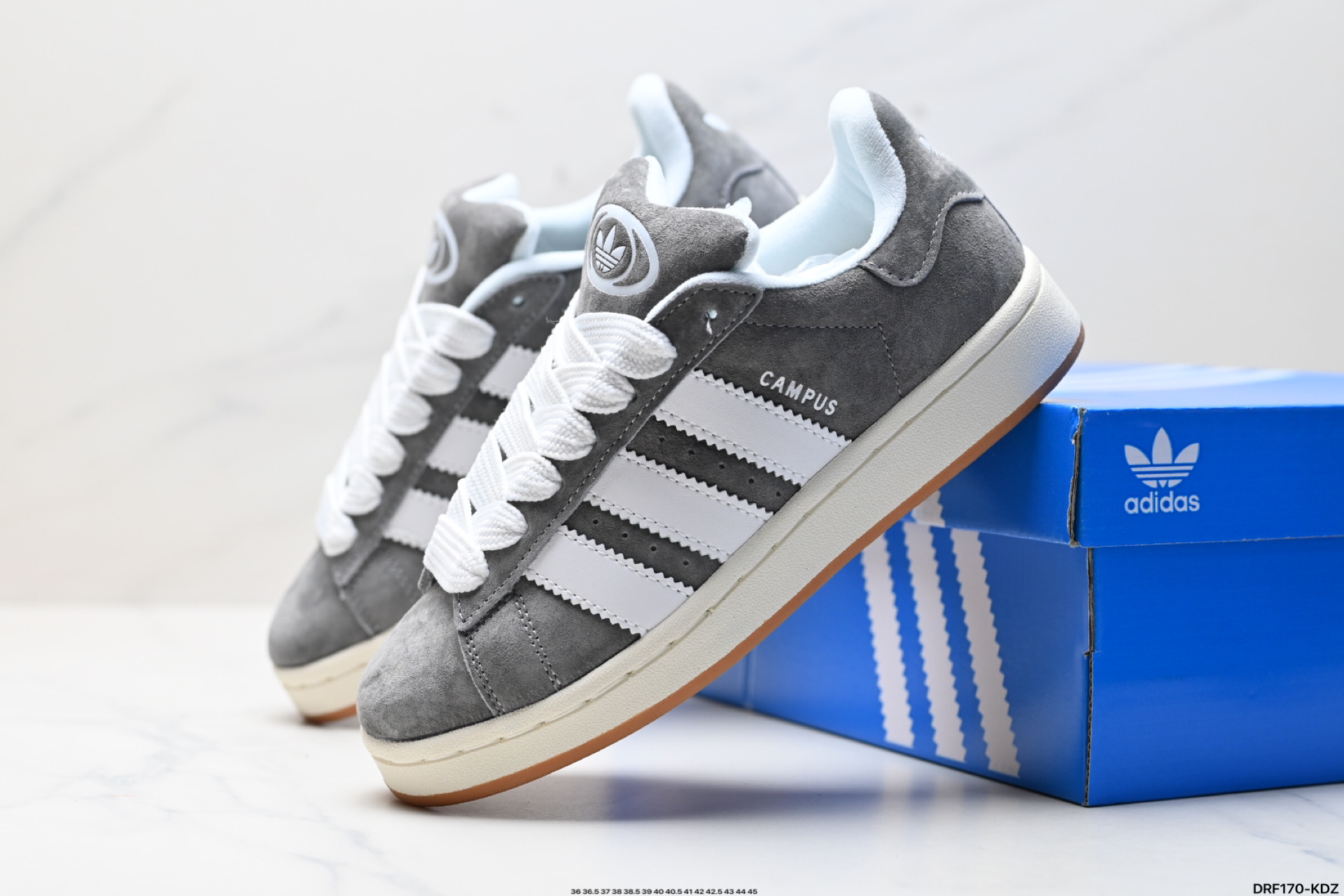 Adidas Originals Campus 00s Low-Top Sneakers - Blue Suede Retro Style 11 i1743530873343 7761 0 9