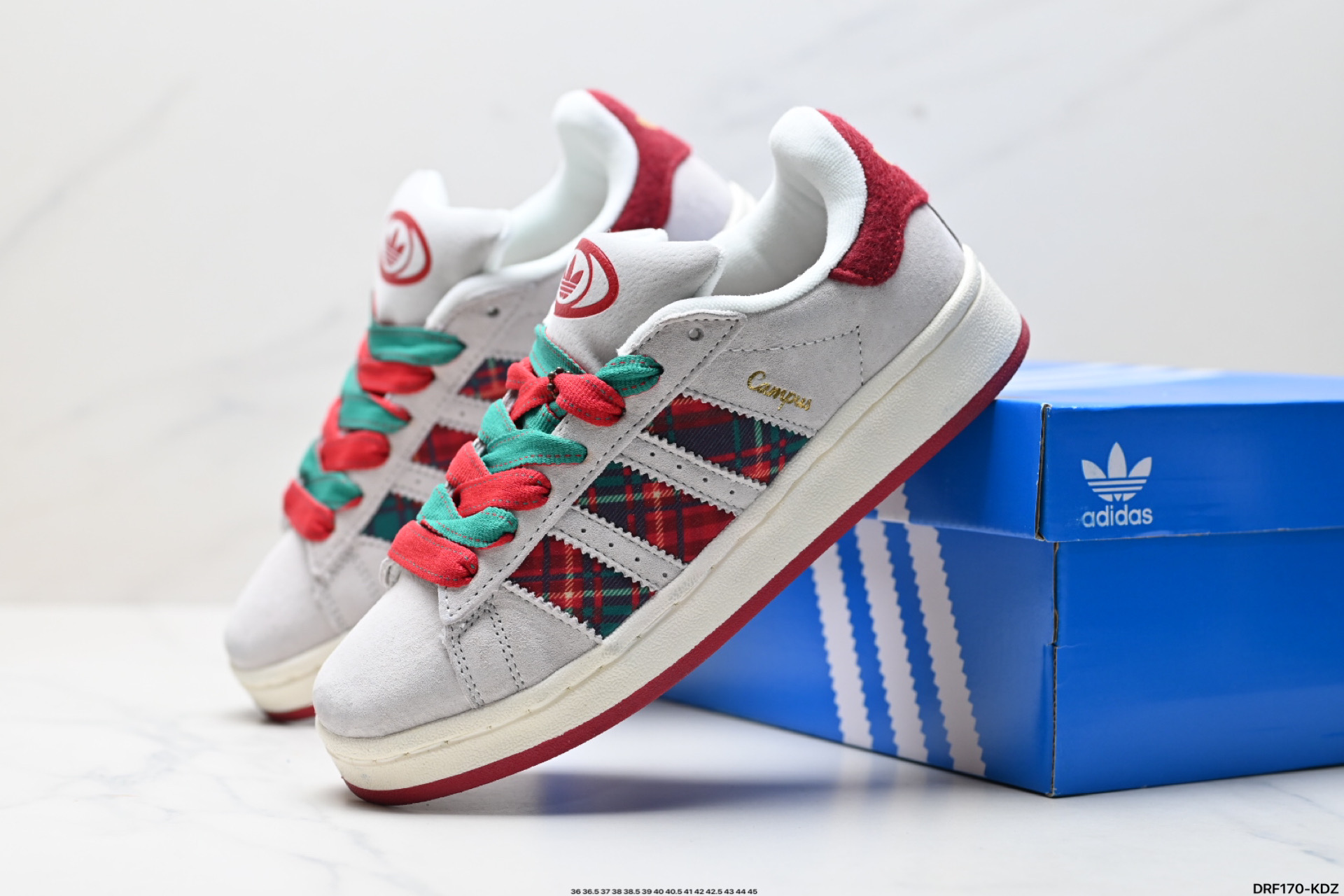 Adidas Originals Campus 00s Low-Top Sneakers - Blue Suede Retro Style 8 i1743530873722 3874 0 6