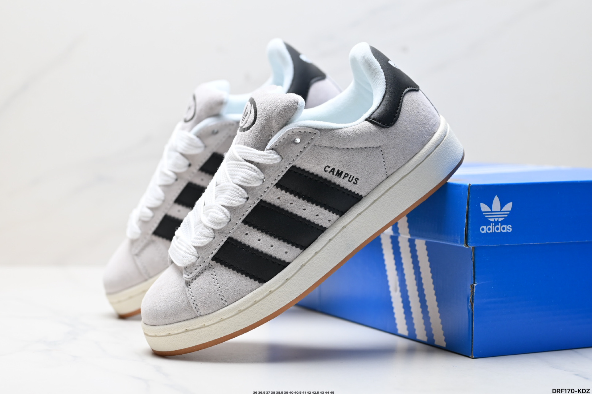 Adidas Originals Campus 00s Low-Top Sneakers - Blue Suede Retro Style 13 i1743530874724 9719 0 11