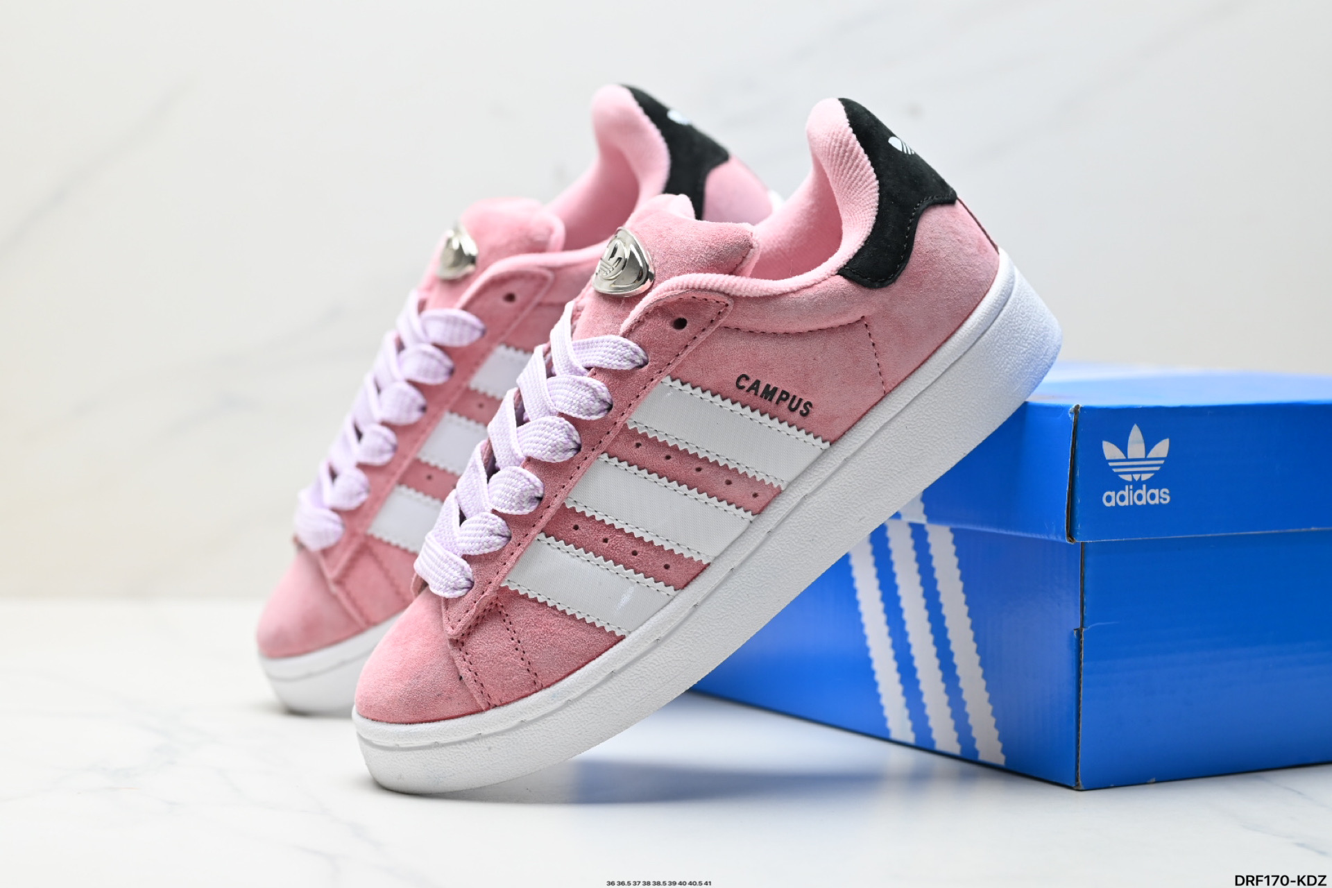 Adidas Originals Campus 00s Low-Top Sneakers - Blue Suede Retro Style 26 i1743530875969 4815 0 24