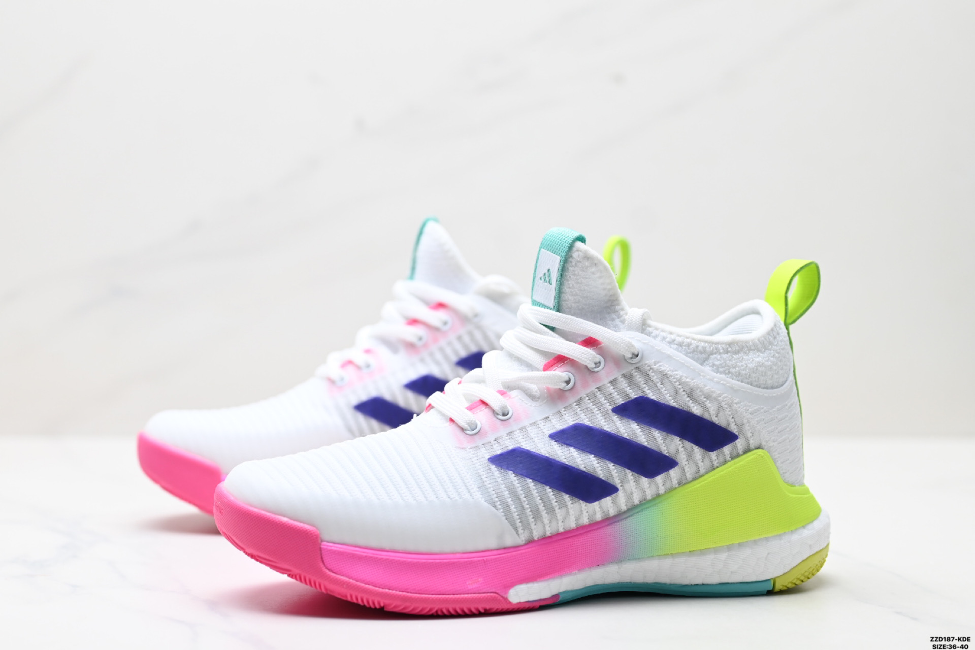 260 Adidas Crazyflight Mid 减震防滑 中帮 阿迪达斯 训练鞋   HP3377