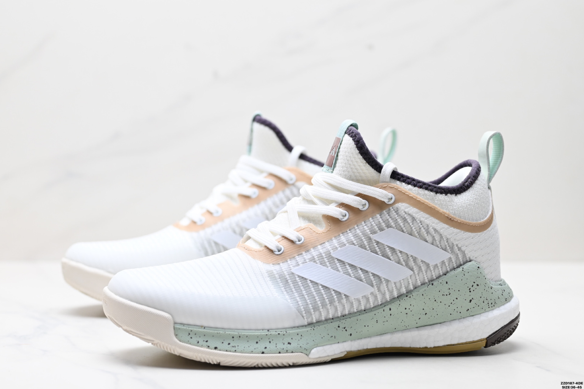 260 Adidas Crazyflight Mid 减震防滑 中帮 阿迪达斯 训练鞋 GX1258