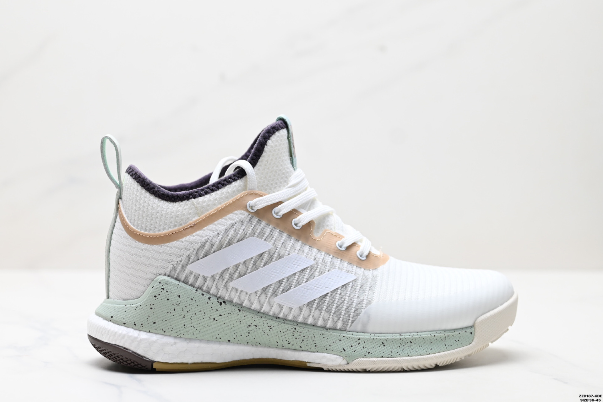 260 Adidas Crazyflight Mid 减震防滑 中帮 阿迪达斯 训练鞋  HP3377