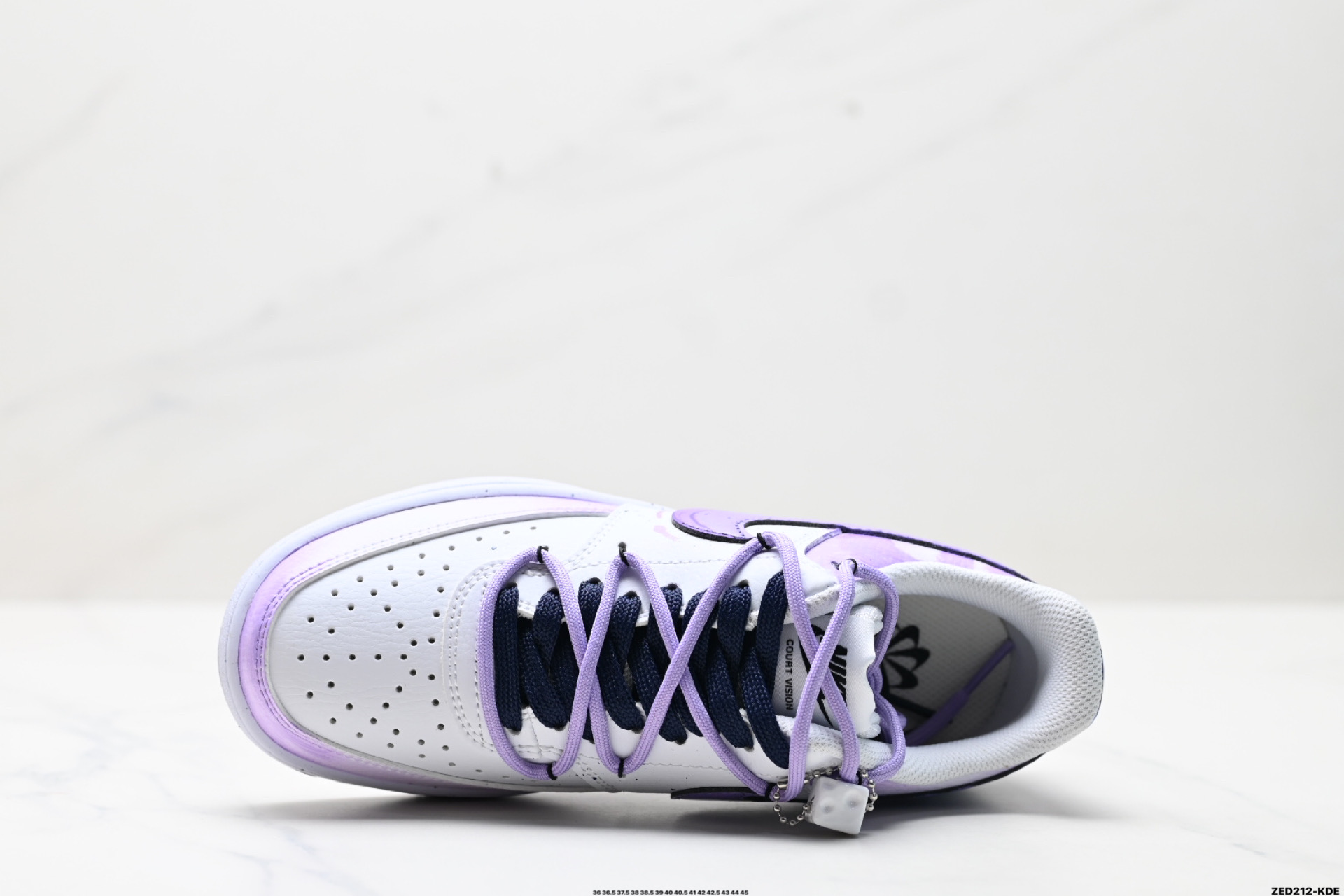 270 NIKE COURT VISION LO ‘DIY’定制 低帮百搭 透气休闲运动板鞋   DH2987-066
