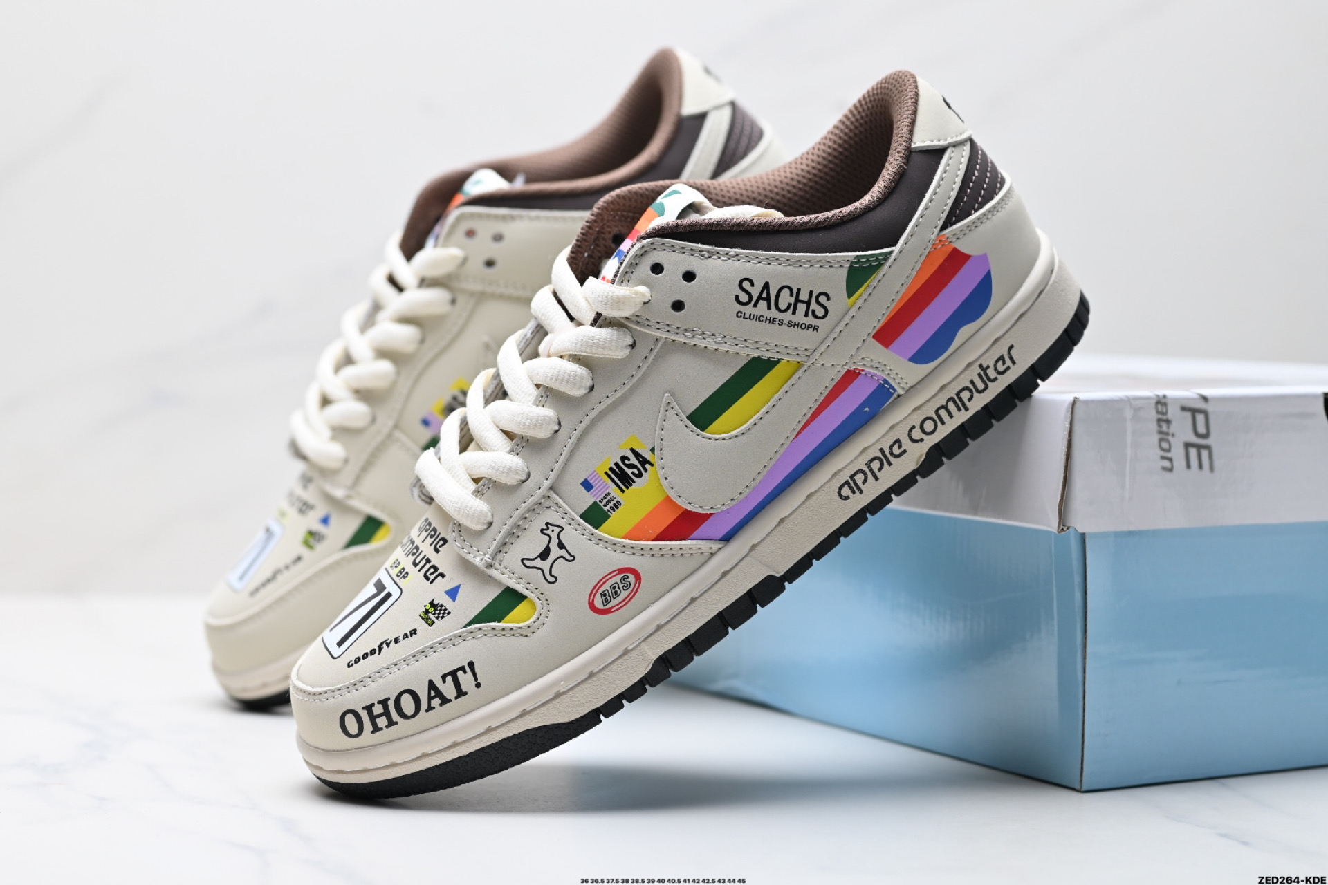 270 NK Dunk Low Retro “DIY高端定制” 低帮休闲运动板鞋   MU0232-368