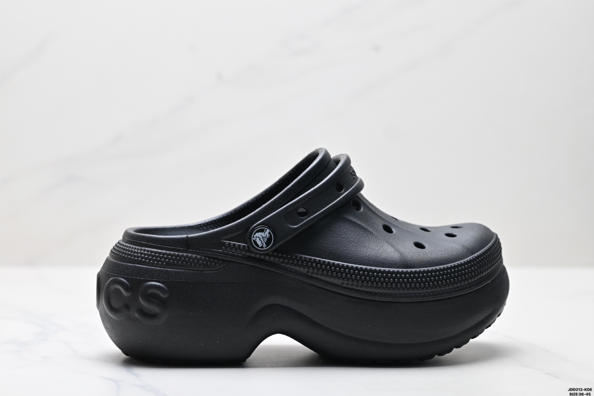 130 Crocs卡骆驰 简约圆头 防磨防滑包头拖鞋