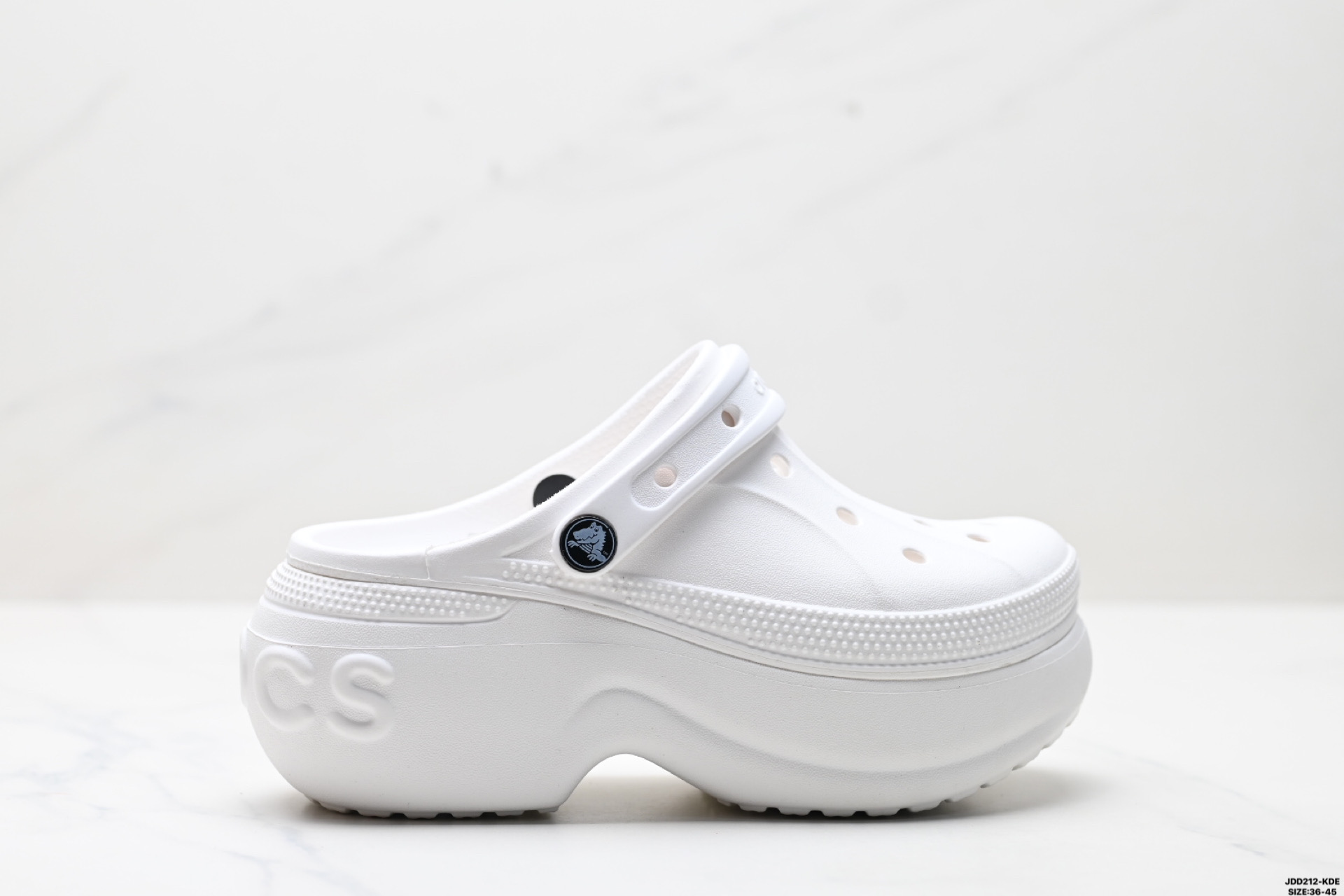 130 Crocs卡骆驰 简约圆头 防磨防滑包头拖鞋