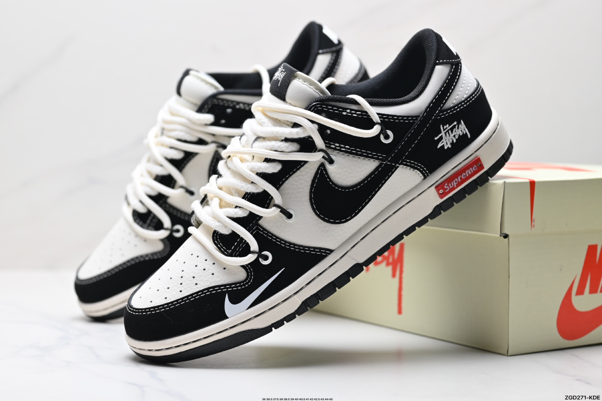 300 NK Dunk Low Retro “DIY高端定制” 低帮休闲运动板鞋   YX5066-278