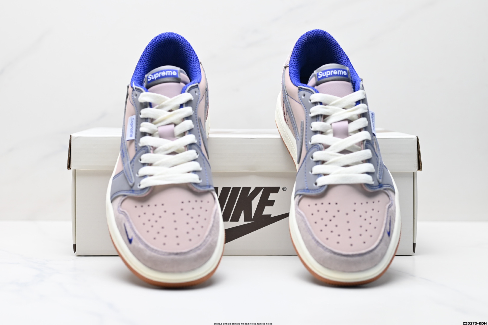 260 AJ1倒勾Travis Scott x Air Jordan 1 ” Reverse Mocha “ AJ1乔1 TS 闪电 联名倒钩 低帮文化篮球鞋  XD1568-102