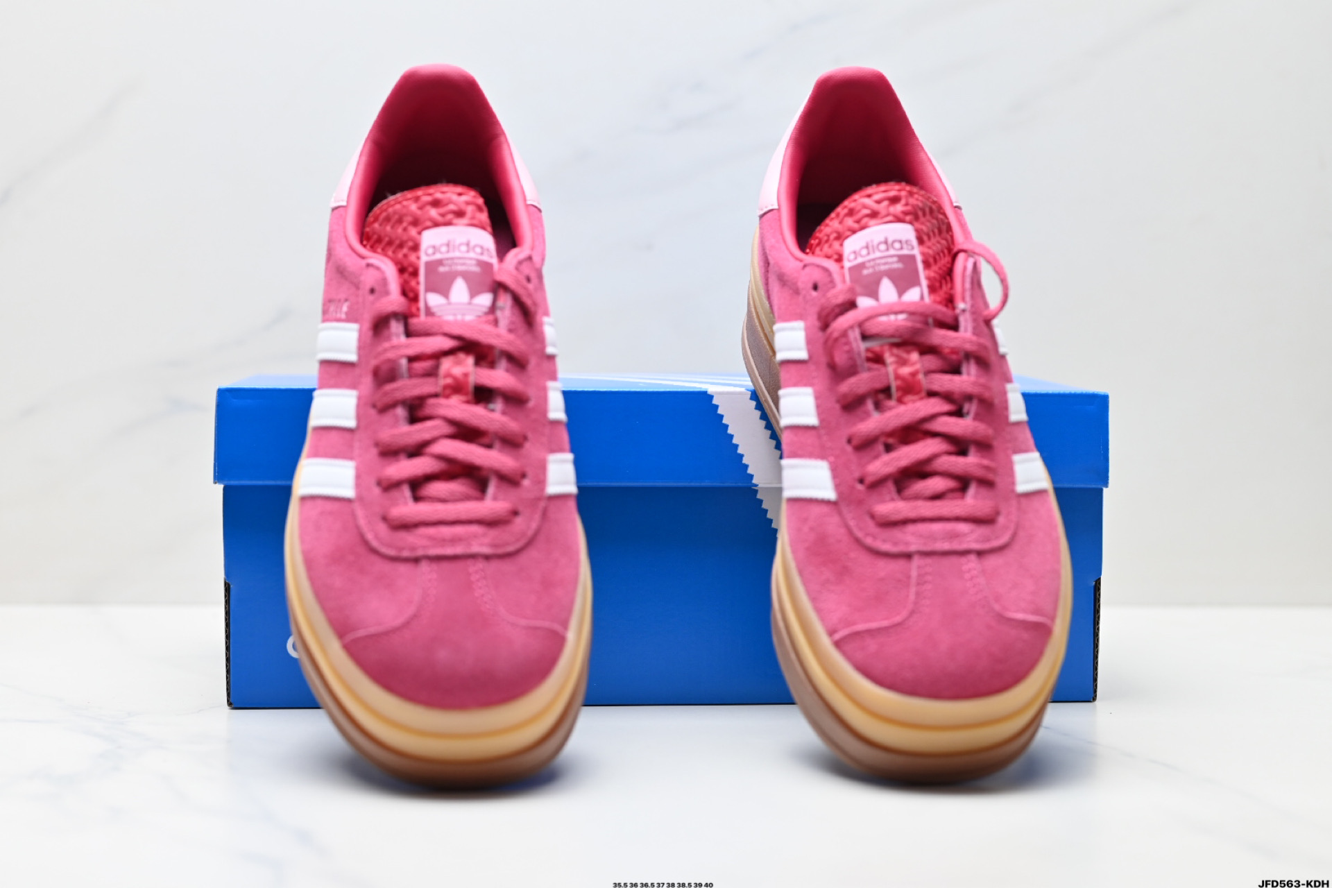 180 阿迪达斯Adidas Gazelle Bold w 低帮复古百搭休闲运动板鞋  ID6997
