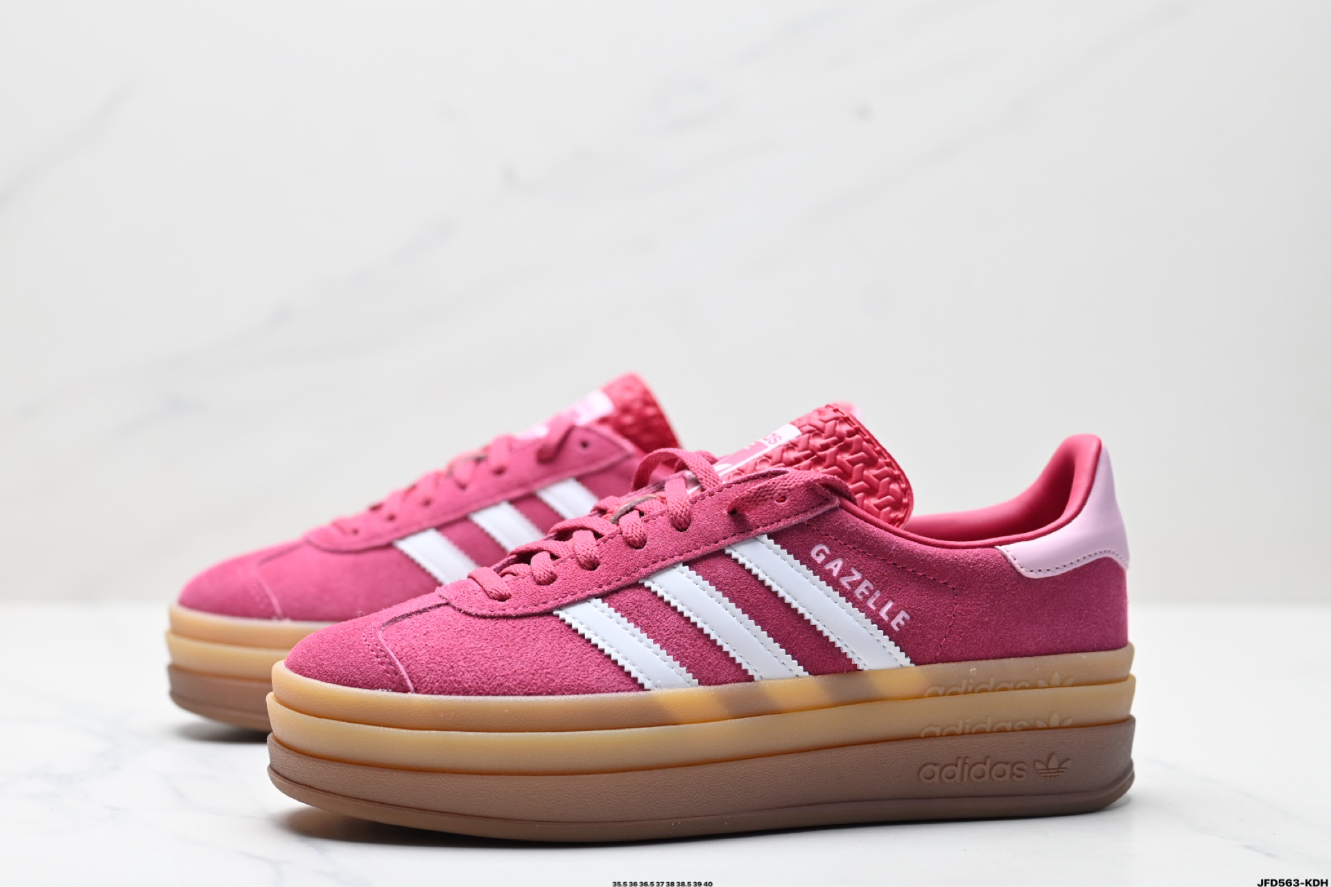 180 阿迪达斯Adidas Gazelle Bold w 低帮复古百搭休闲运动板鞋  ID6997