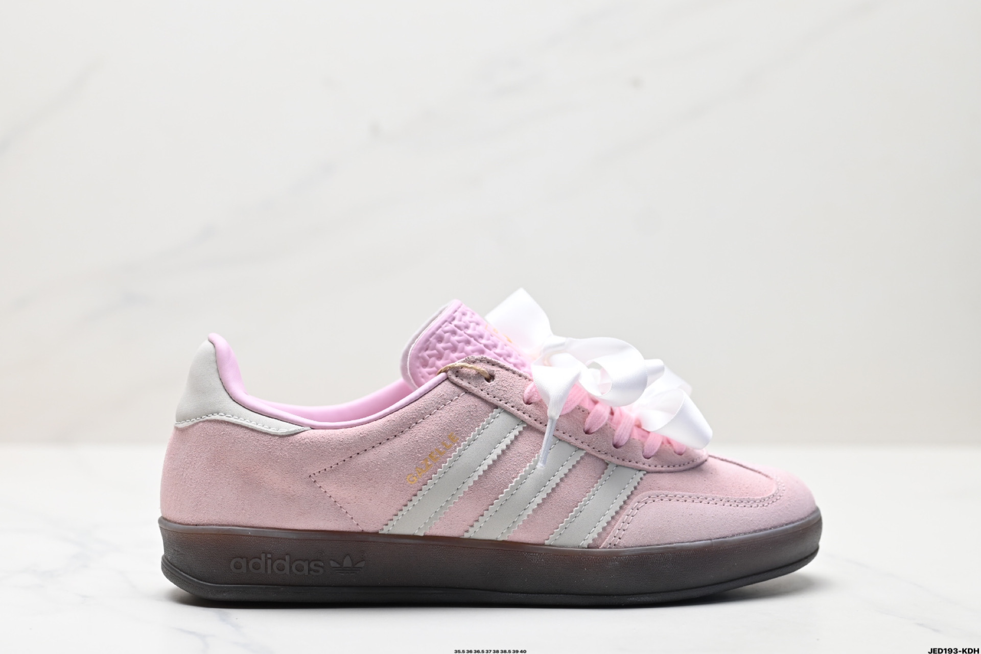 160 adidas Originals Gazelle Indoor 三叶草休闲防滑耐磨低帮板鞋 JI2716