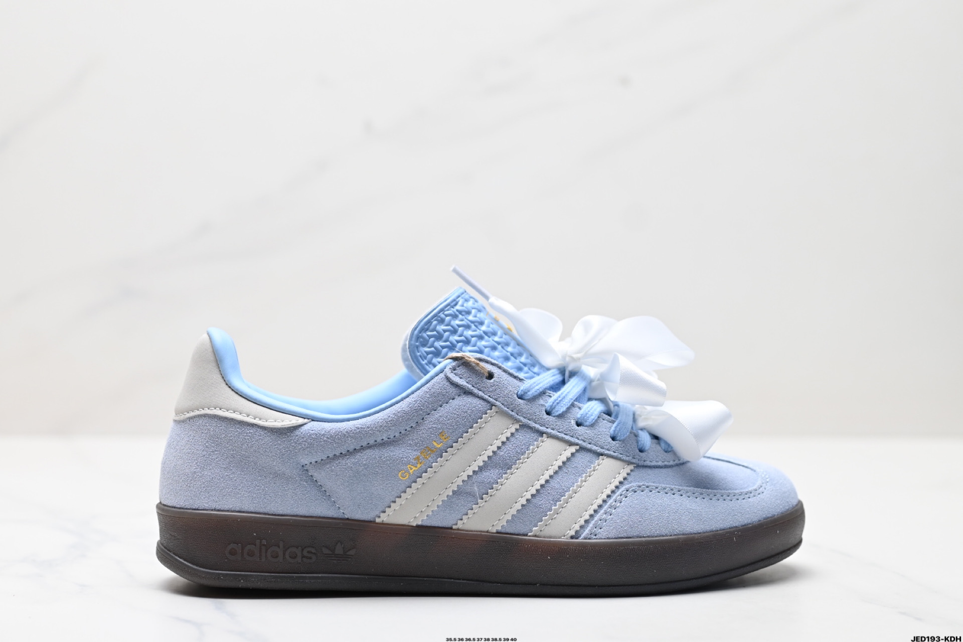 160 adidas Originals Gazelle Indoor 三叶草休闲防滑耐磨低帮板鞋 JI2716
