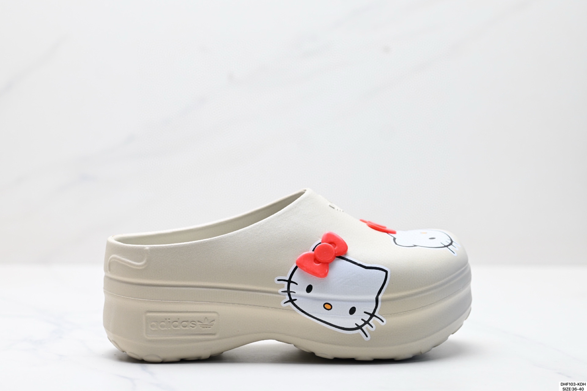 95 Adidas originals AdiFOM Stan Smith Mule W 厚底穆勒厨师鞋半拖洞洞鞋沙滩凉鞋夏