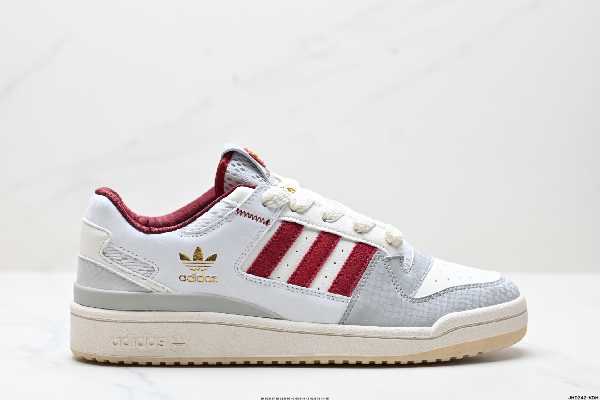 200 蛇年限定 Adidas Forum Low CL 阿迪达斯 低帮百搭潮流休闲运动板鞋 JP9999