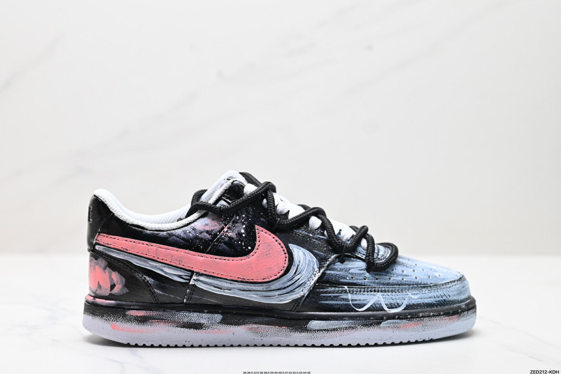 270 NIKE COURT VISION LO ‘DIY’定制 低帮百搭 透气休闲运动板鞋   DH2987-212