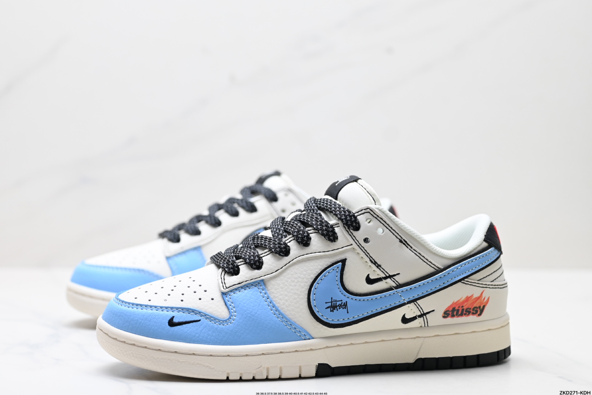 280 NK Dunk Low Retro “DIY高端定制” 低帮休闲运动板鞋  ZH2598-225