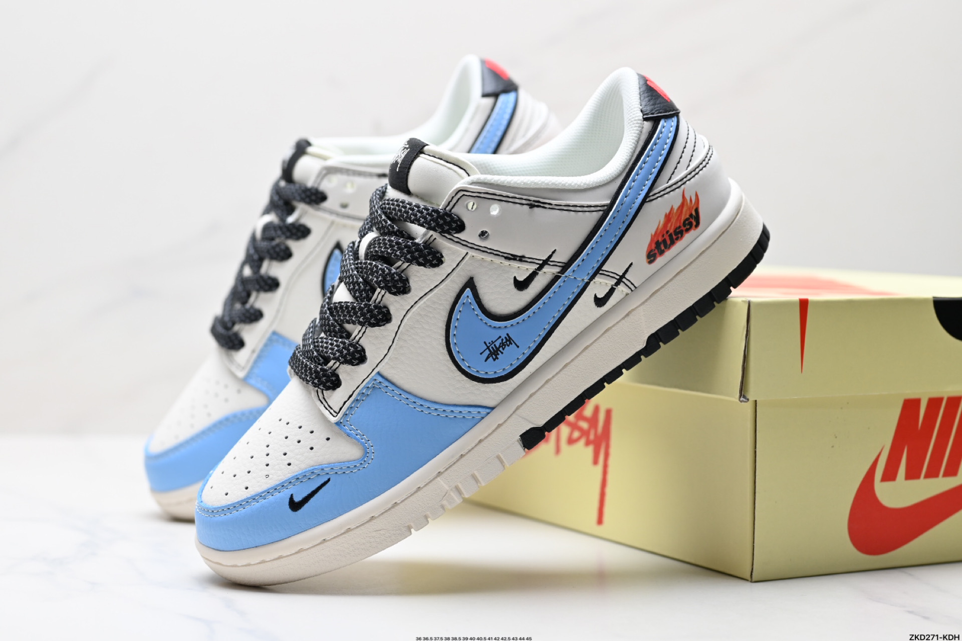 280 NK Dunk Low Retro “DIY高端定制” 低帮休闲运动板鞋  ZH2598-225