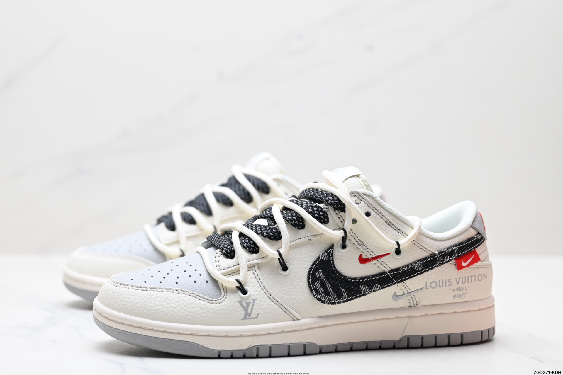 300 NK Dunk Low Retro “DIY高端定制” 低帮休闲运动板鞋  FC1688-218