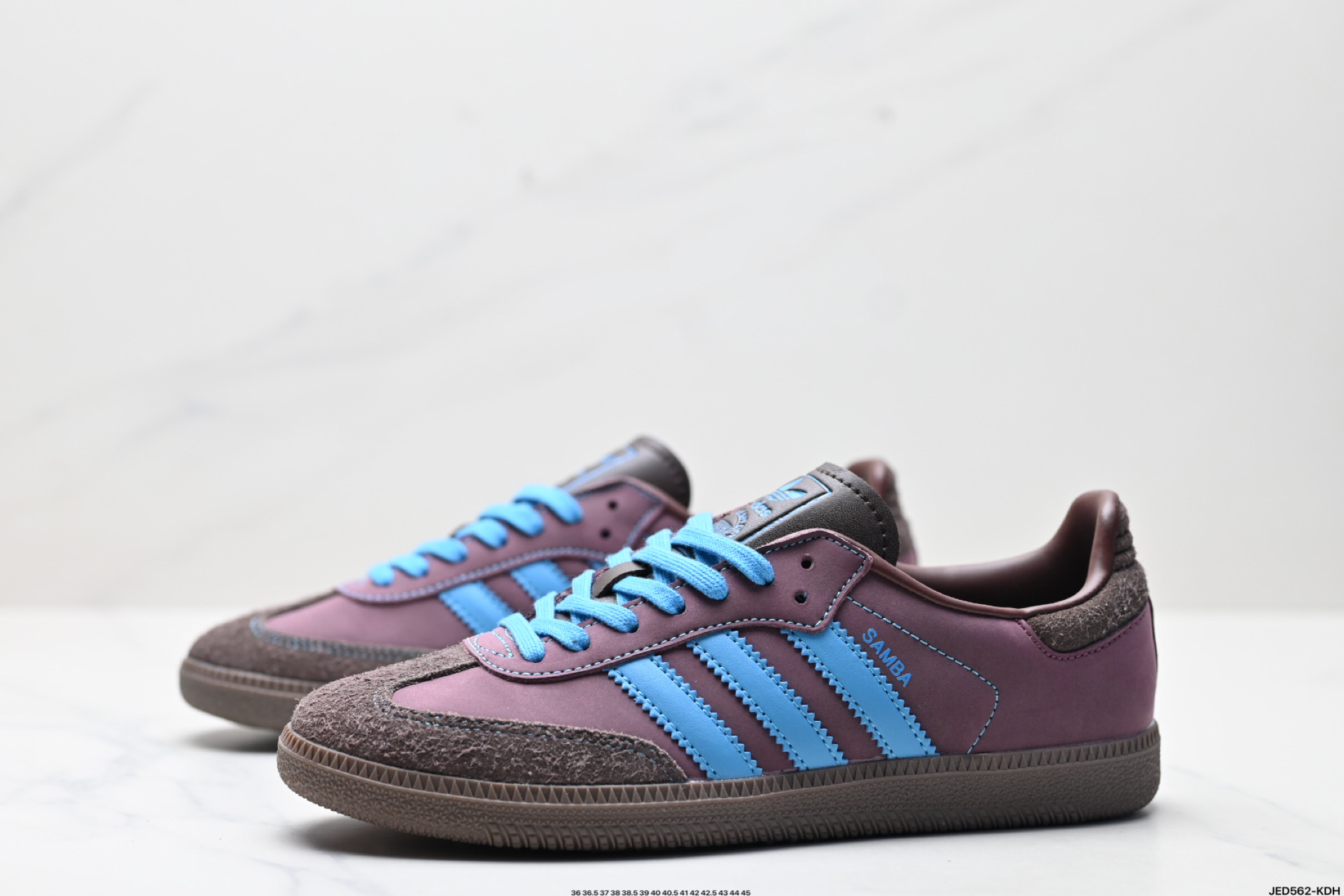 160 阿迪达斯三叶草Adidas Originals Samba OG 桑巴舞系列绅士德训足球风百搭低帮休闲运动板鞋  JI2733