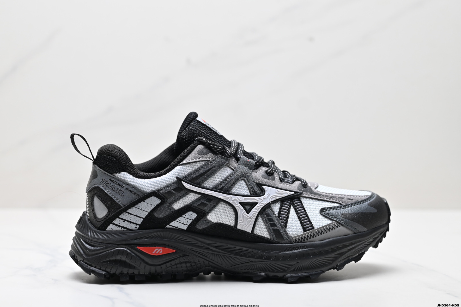 200 美津浓Mizuno Racer Trail 复古百搭 舒适 防滑耐磨透气网面 低帮 户外功能鞋  D1GH22