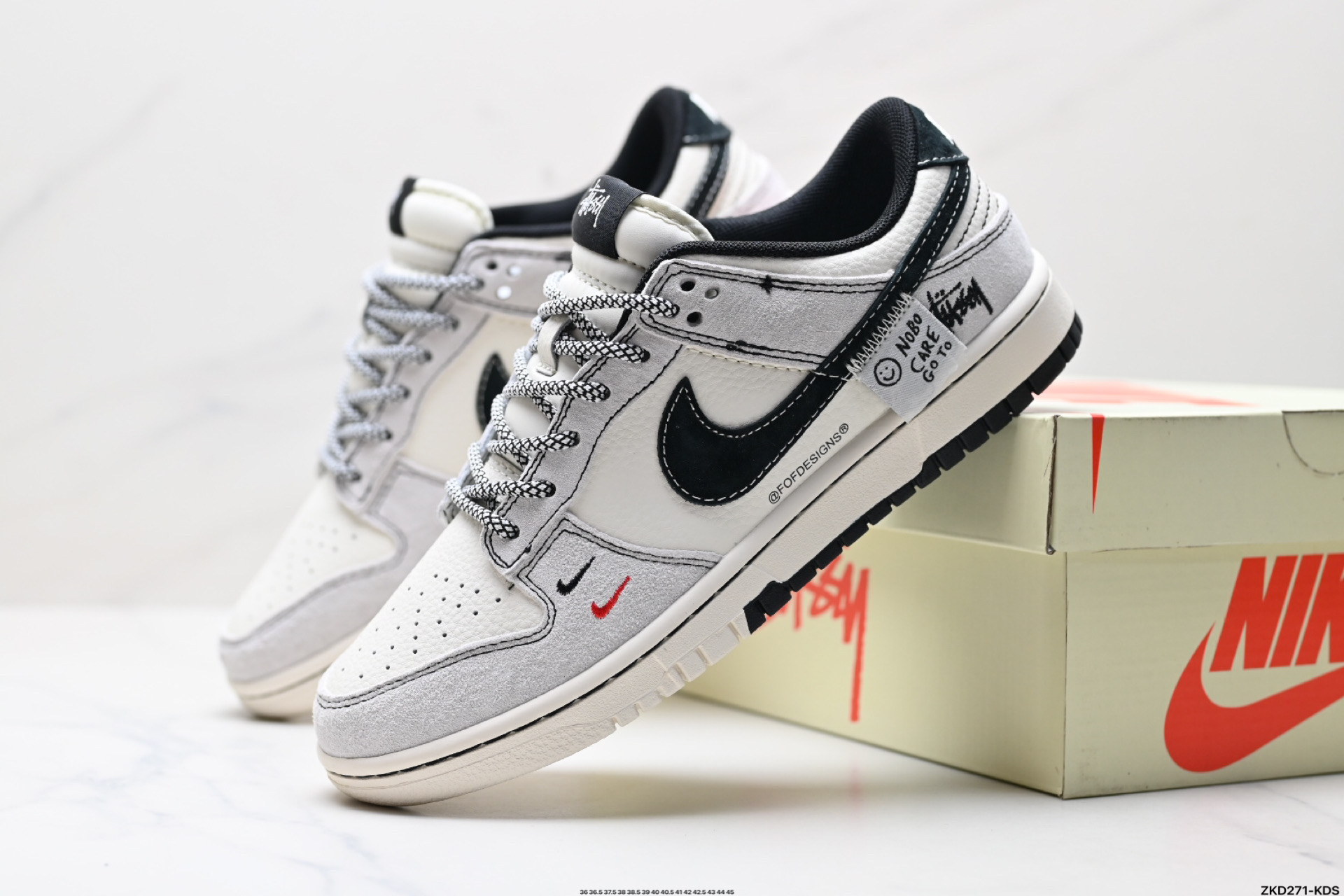 NK Dunk Low Retro “DIY高端定制” 低帮休闲运动板鞋 YX5066-298