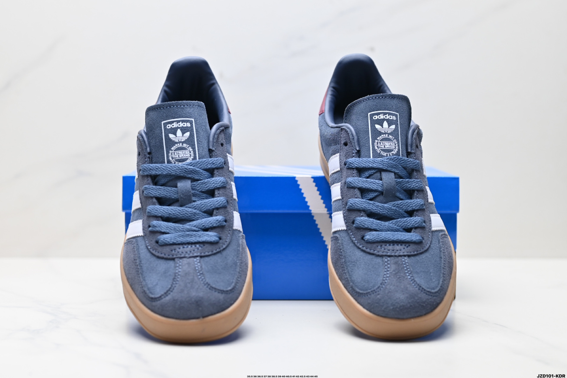 150 adidas Originals Gazelle Indoor 三叶草休闲防滑耐磨低帮板鞋  JI3522