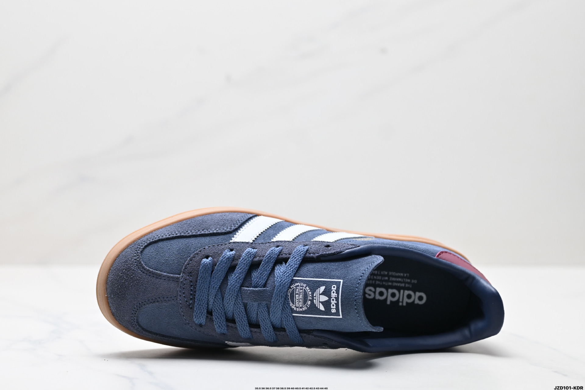 150 adidas Originals Gazelle Indoor 三叶草休闲防滑耐磨低帮板鞋  JI3522