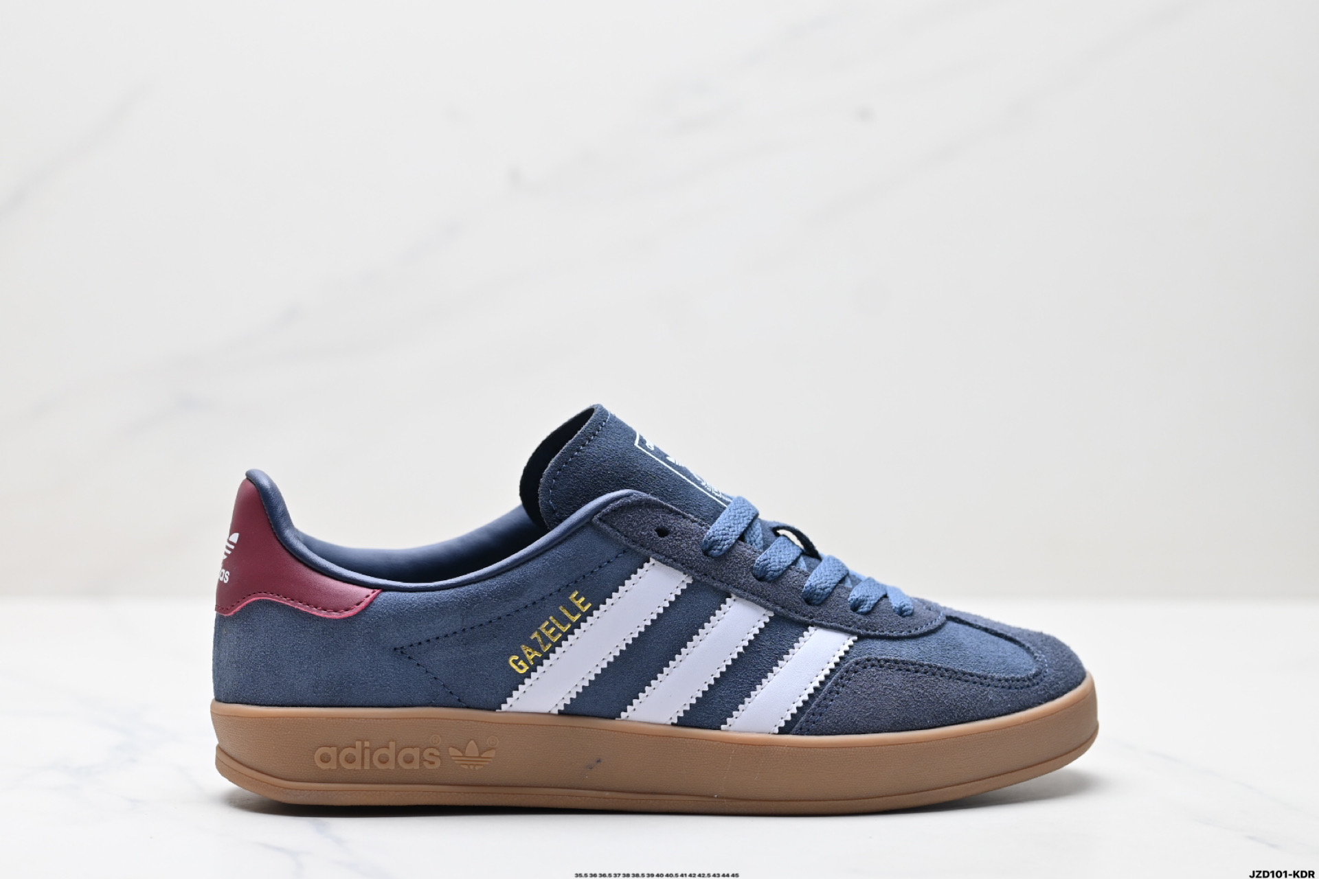150 adidas Originals Gazelle Indoor 三叶草休闲防滑耐磨低帮板鞋  JI3522