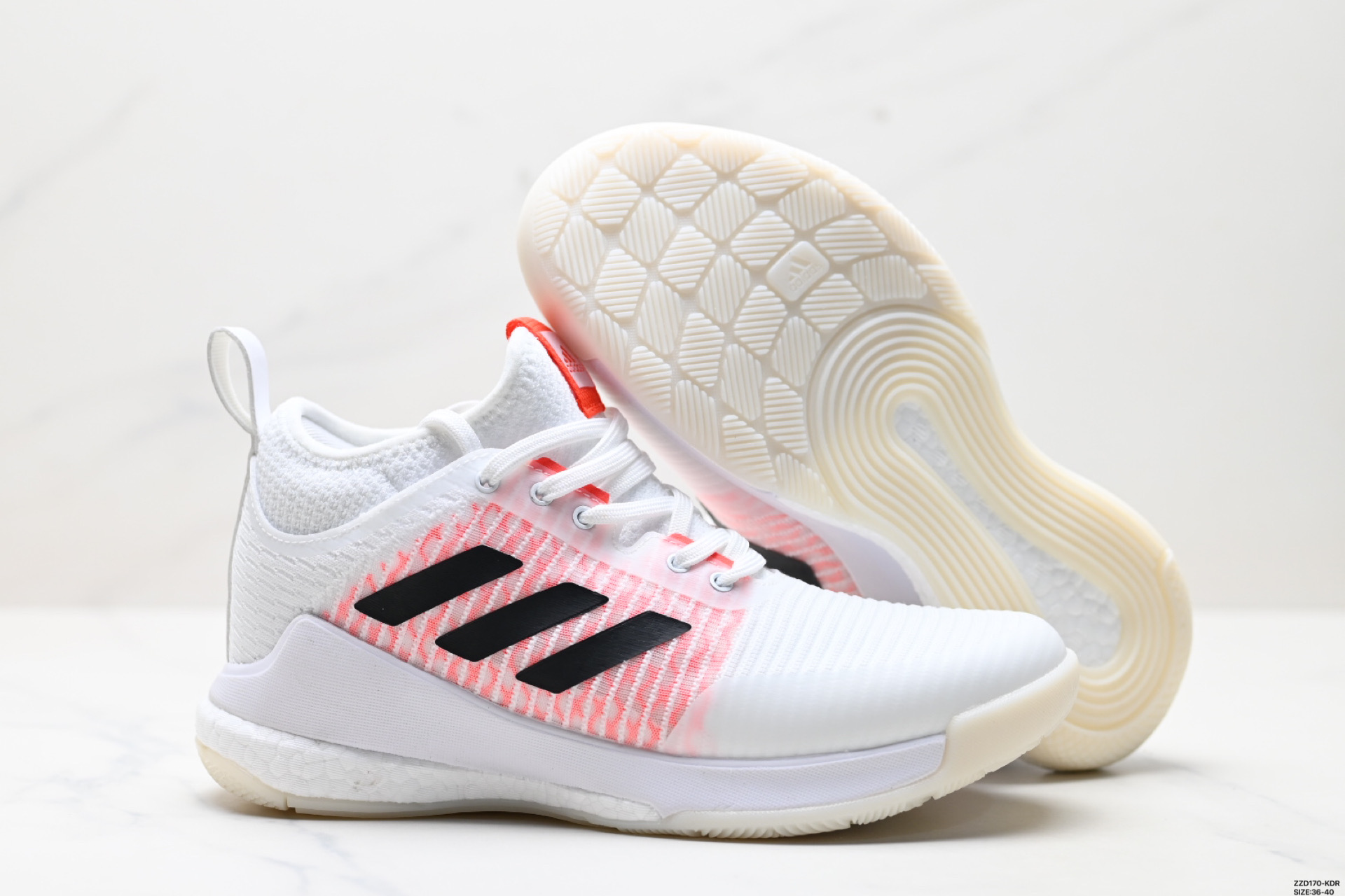 260 Adidas Crazyflight Mid 减震防滑 中帮 阿迪达斯 训练鞋   FX1792