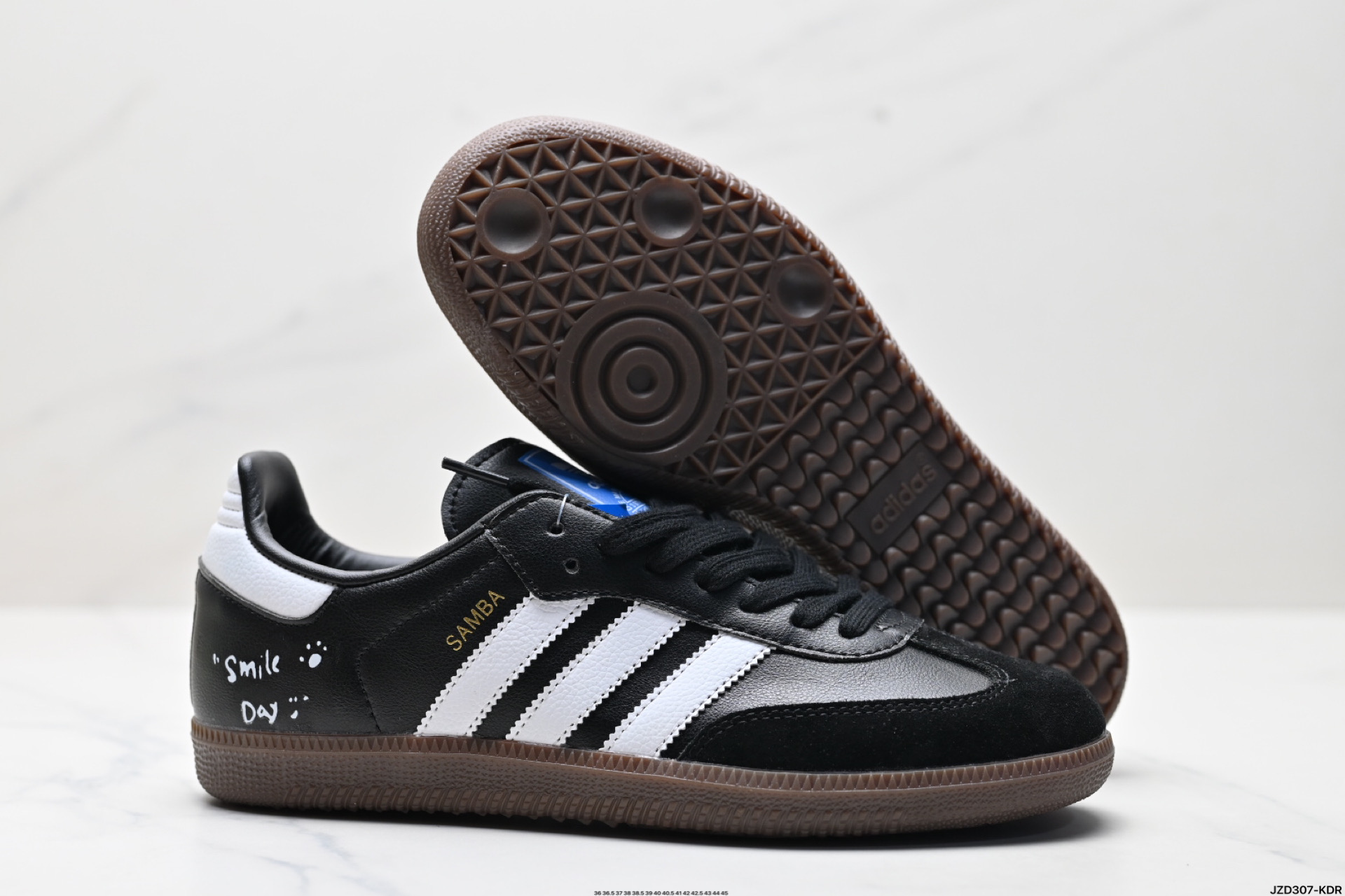 150 阿迪达斯三叶草Adidas Originals Samba Messi 桑巴舞系列绅士德训足球风百搭低帮休闲运动板鞋  B75806