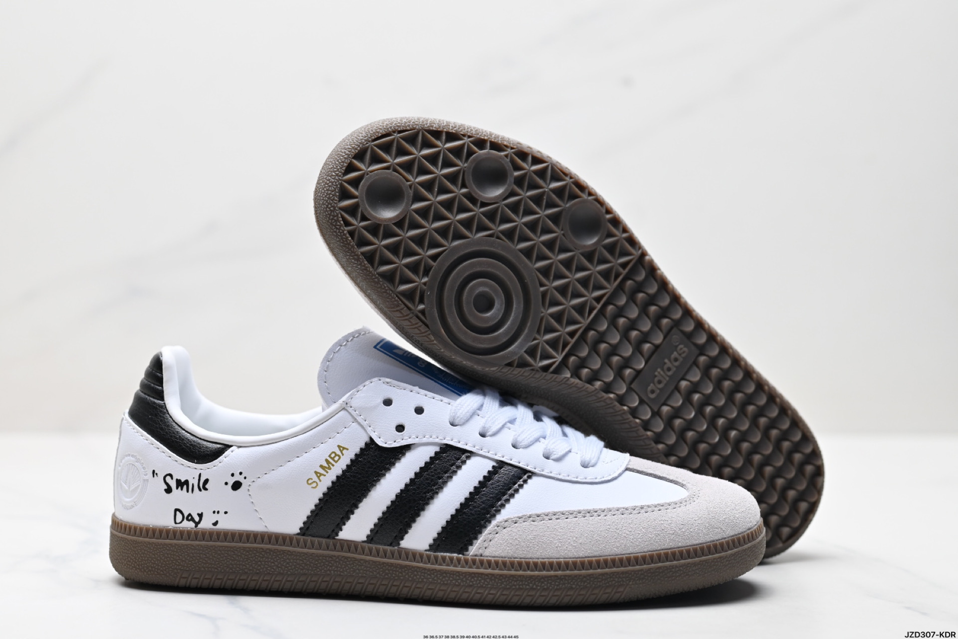 150 阿迪达斯三叶草Adidas Originals Samba Messi 桑巴舞系列绅士德训足球风百搭低帮休闲运动板鞋  B75806