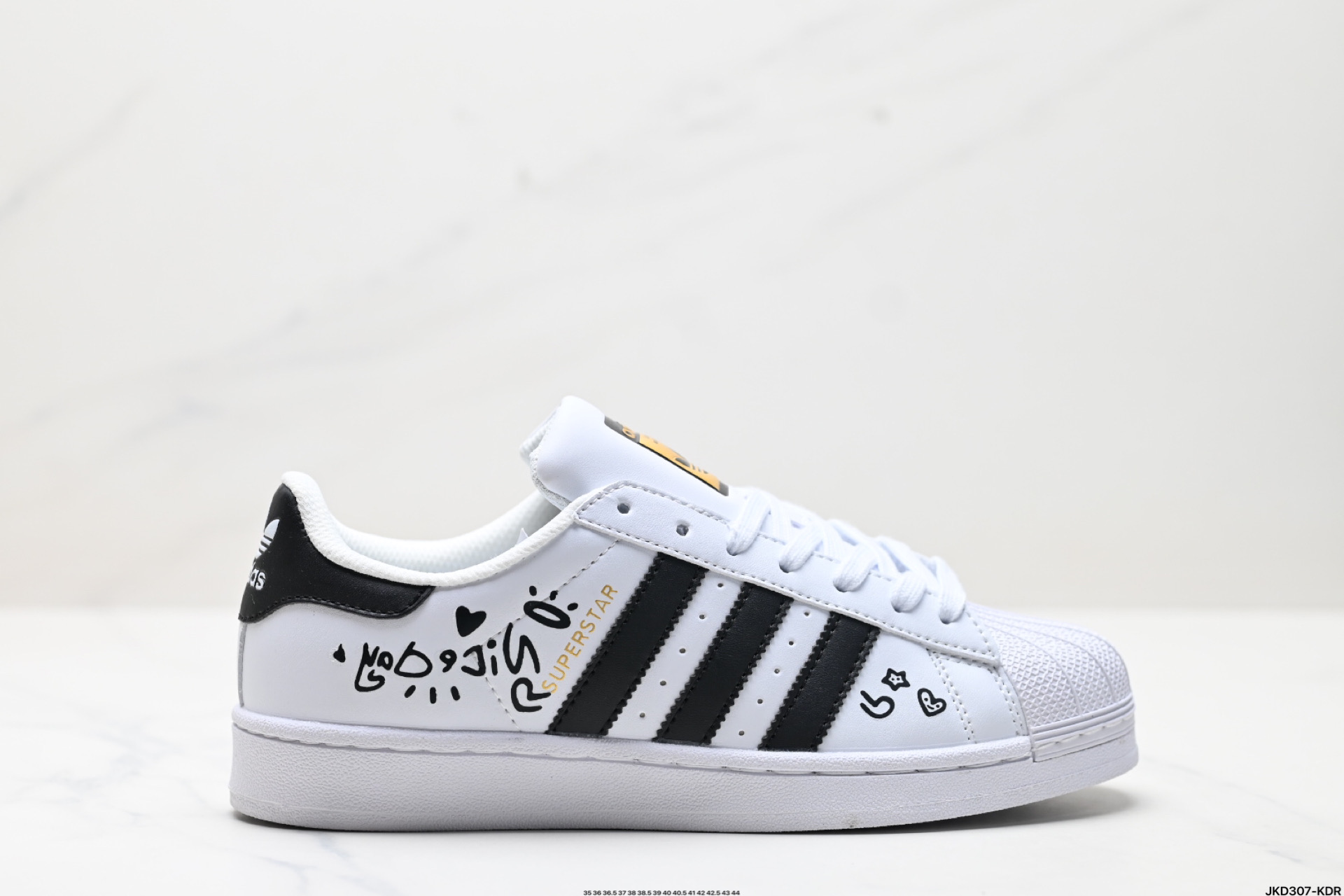 170 阿迪达斯Adidas三叶草 Originals Superstar贝壳头系列低帮经典百搭休闲运动板鞋  EF5398