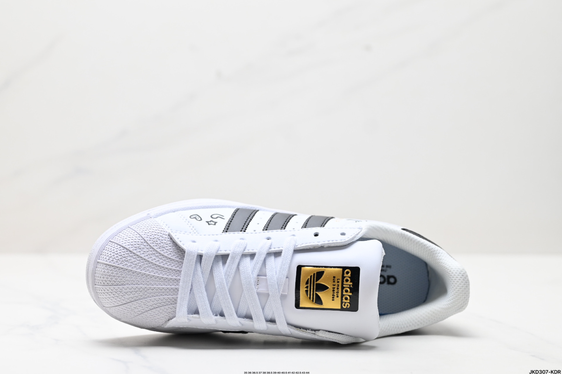 170 阿迪达斯Adidas三叶草 Originals Superstar贝壳头系列低帮经典百搭休闲运动板鞋  EF5398