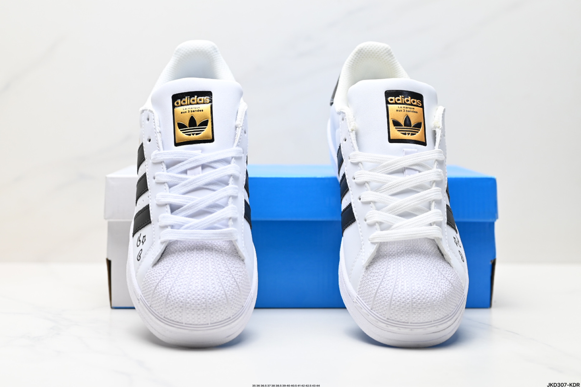 170 阿迪达斯Adidas三叶草 Originals Superstar贝壳头系列低帮经典百搭休闲运动板鞋  EF5398