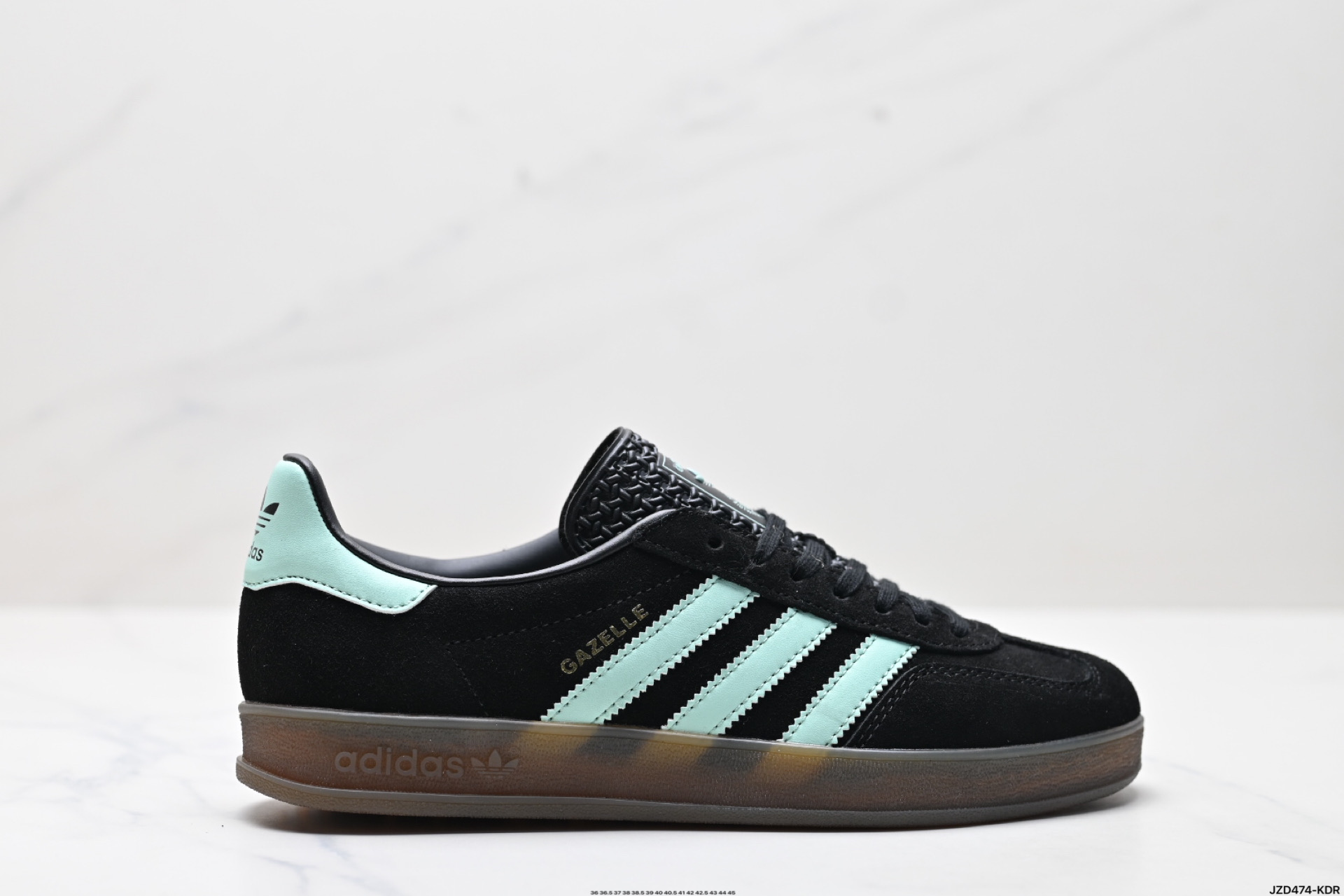 150 adidas Originals Gazelle Indoor 三叶草休闲防滑耐磨低帮板鞋  JQ0174