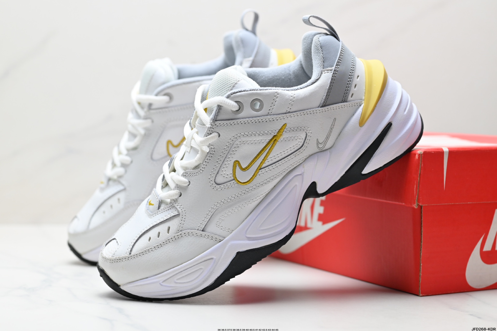 180 耐克Nike Air Monarch M2K 经典复古老爹鞋 夸张流线极符 BV7075-001