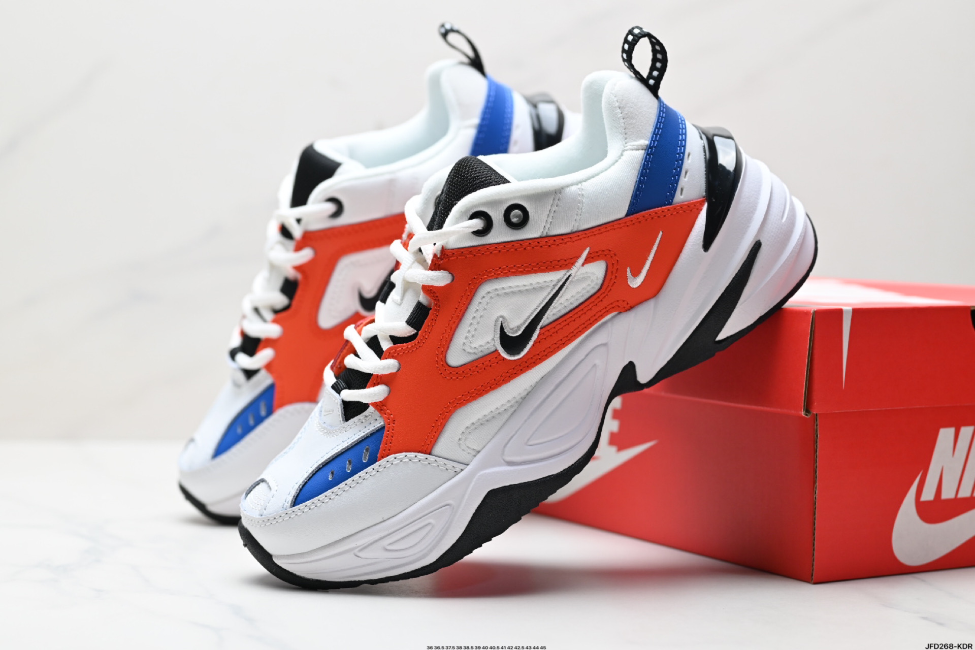 180 耐克Nike Air Monarch M2K 经典复古老爹鞋 夸张流线极符 BV7075-001
