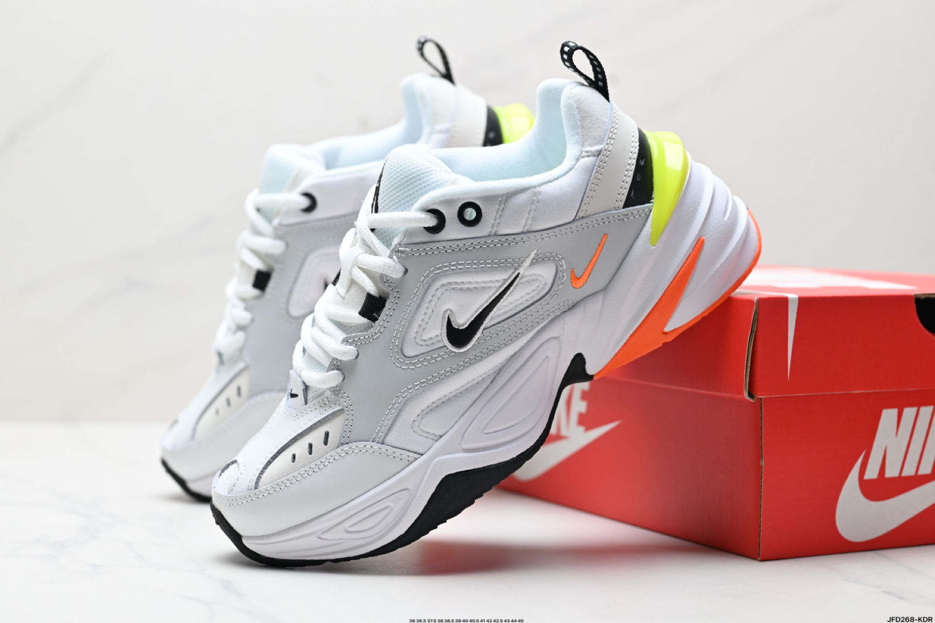 180 耐克Nike Air Monarch M2K 经典复古老爹鞋 夸张流线极符 BV7075-001