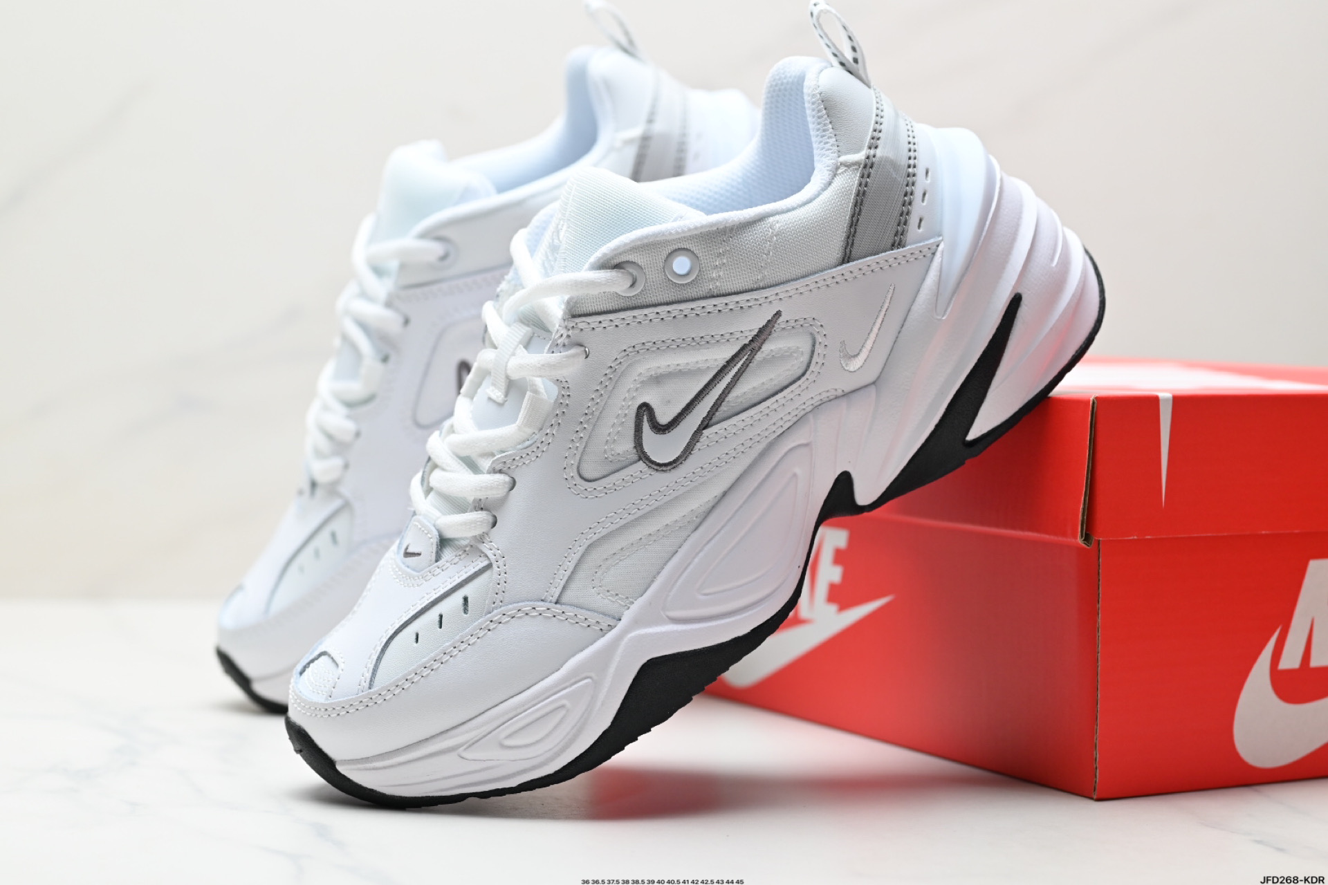 180 耐克Nike Air Monarch M2K 经典复古老爹鞋 夸张流线极符 BV7075-001