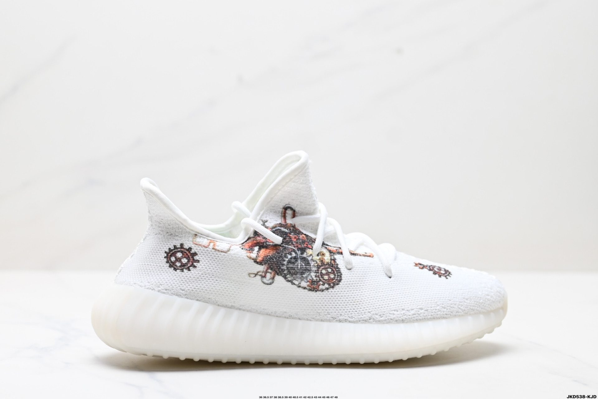 170 阿迪达斯Adidas Yeezy Boost 350V2 椰子 镂空呼吸网纱材质 侃爷限定 百搭轻便爆米花中底休闲运动慢跑鞋  TE9454