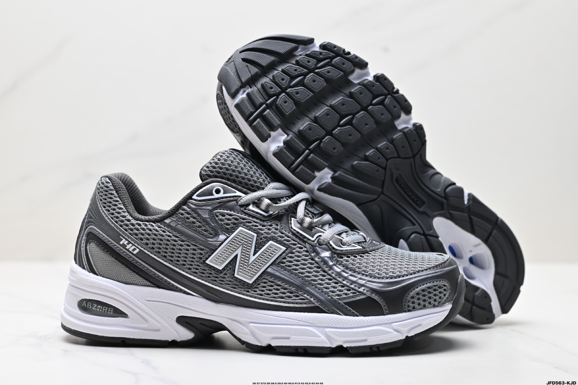 180 新百伦中古跑鞋 New Balance 740系列新百伦 潮流男女运动鞋 NB740跑步鞋透气鞋复古潮鞋  U740JCG