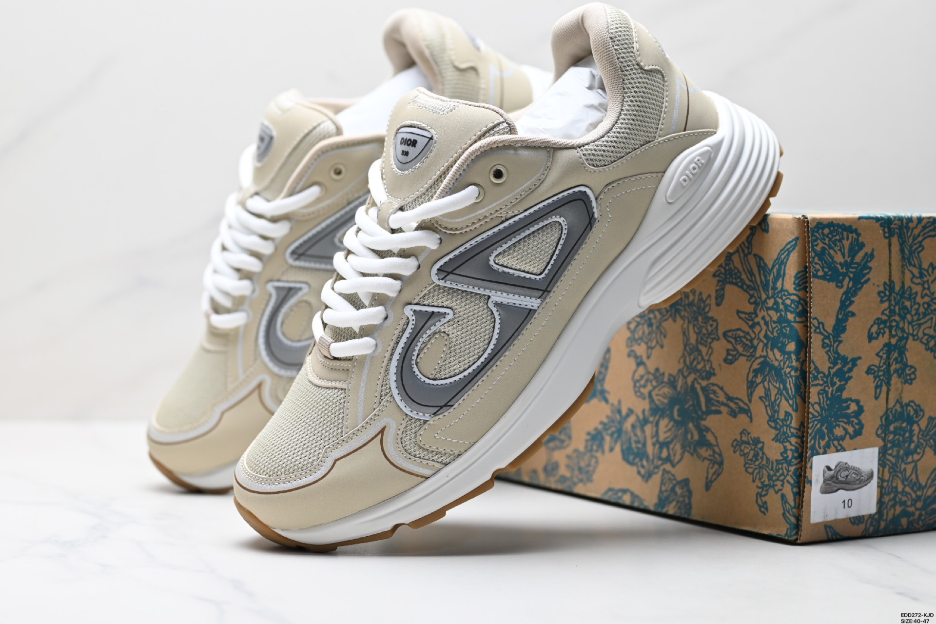 360 纯原Dior 迪奥 B30 简约系带 CD鞋