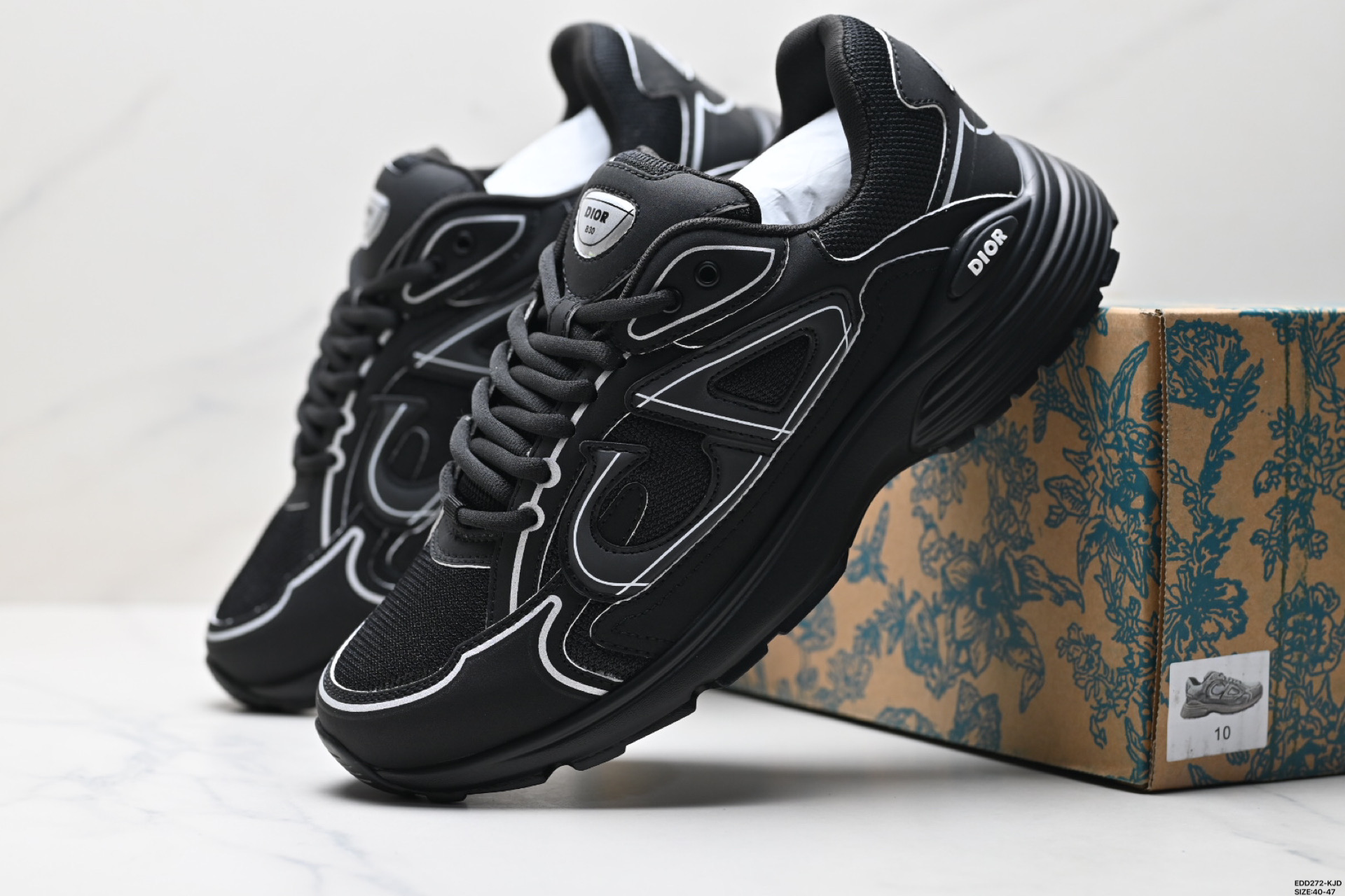 360 纯原Dior 迪奥 B30 简约系带 CD鞋
