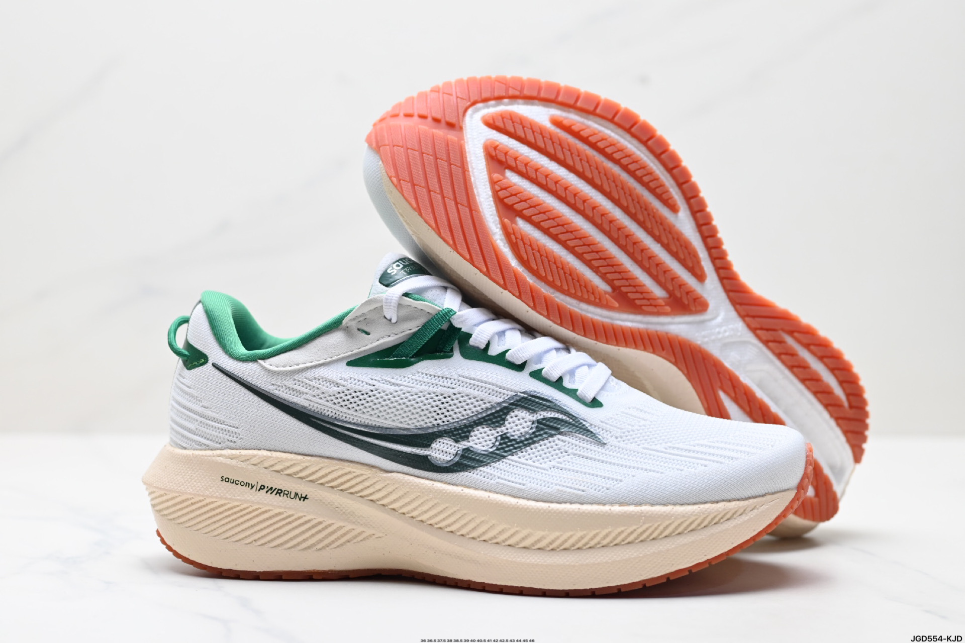 190 Saucony TRIUMPH 21 索康尼胜利 旗舰级缓震 慢跑减震透气 低帮训练跑步鞋  S20881-136
