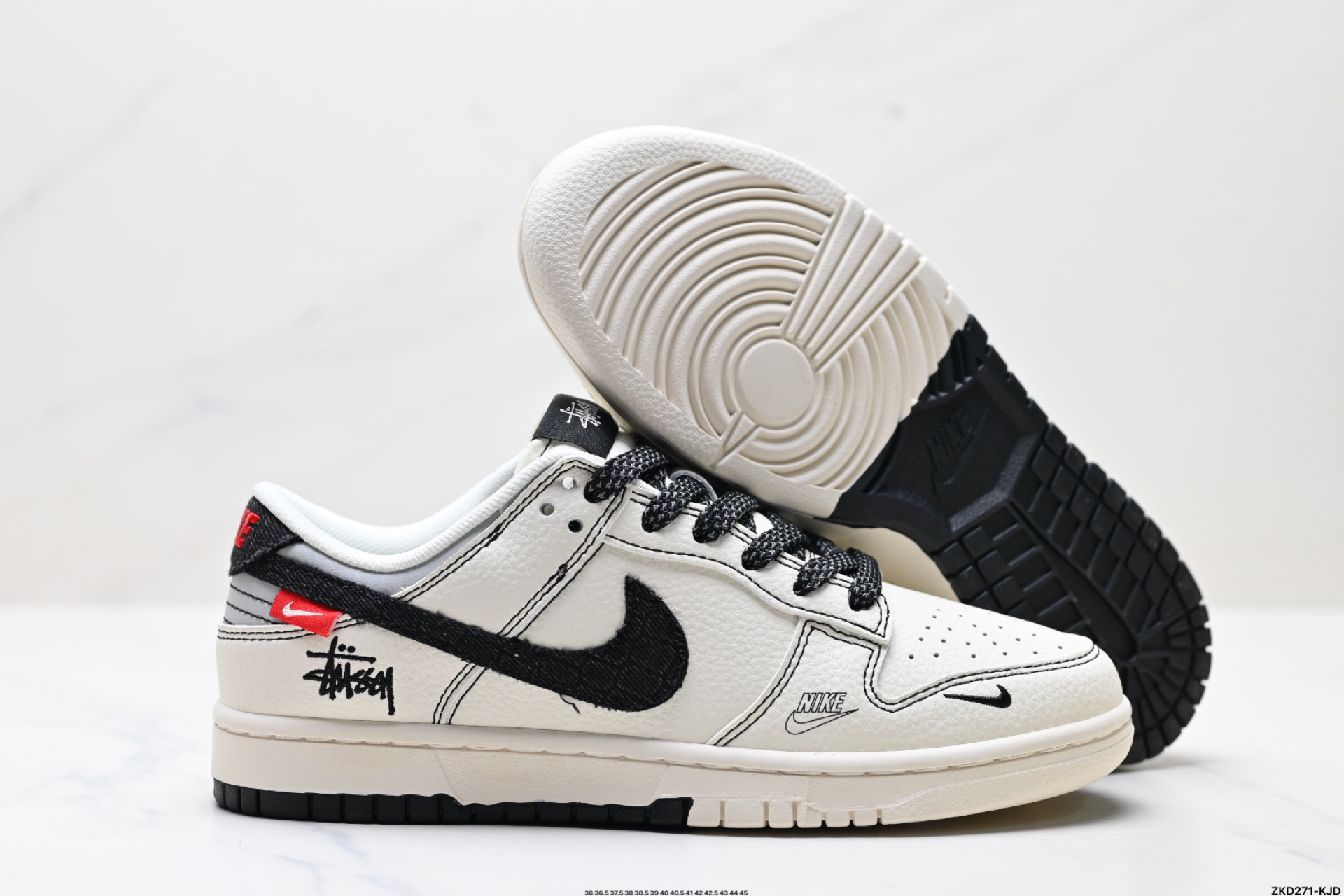 280 NK Dunk Low Retro “DIY高端定制” 低帮休闲运动板鞋   ZH2598-266