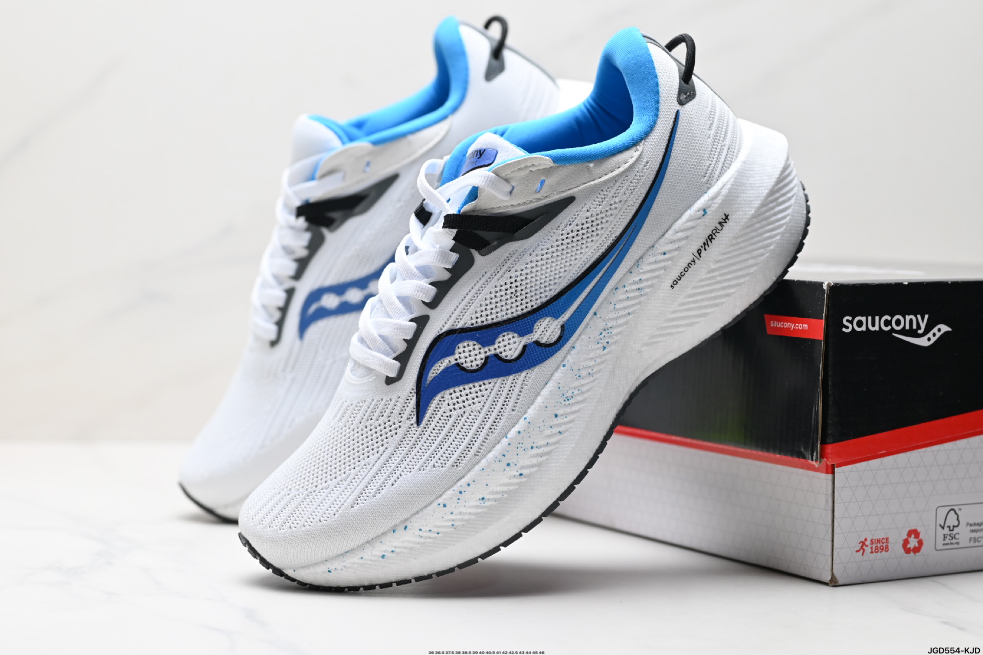 190 Saucony TRIUMPH 21 索康尼胜利 旗舰级缓震 慢跑减震透气 低帮训练跑步鞋  S20881-136