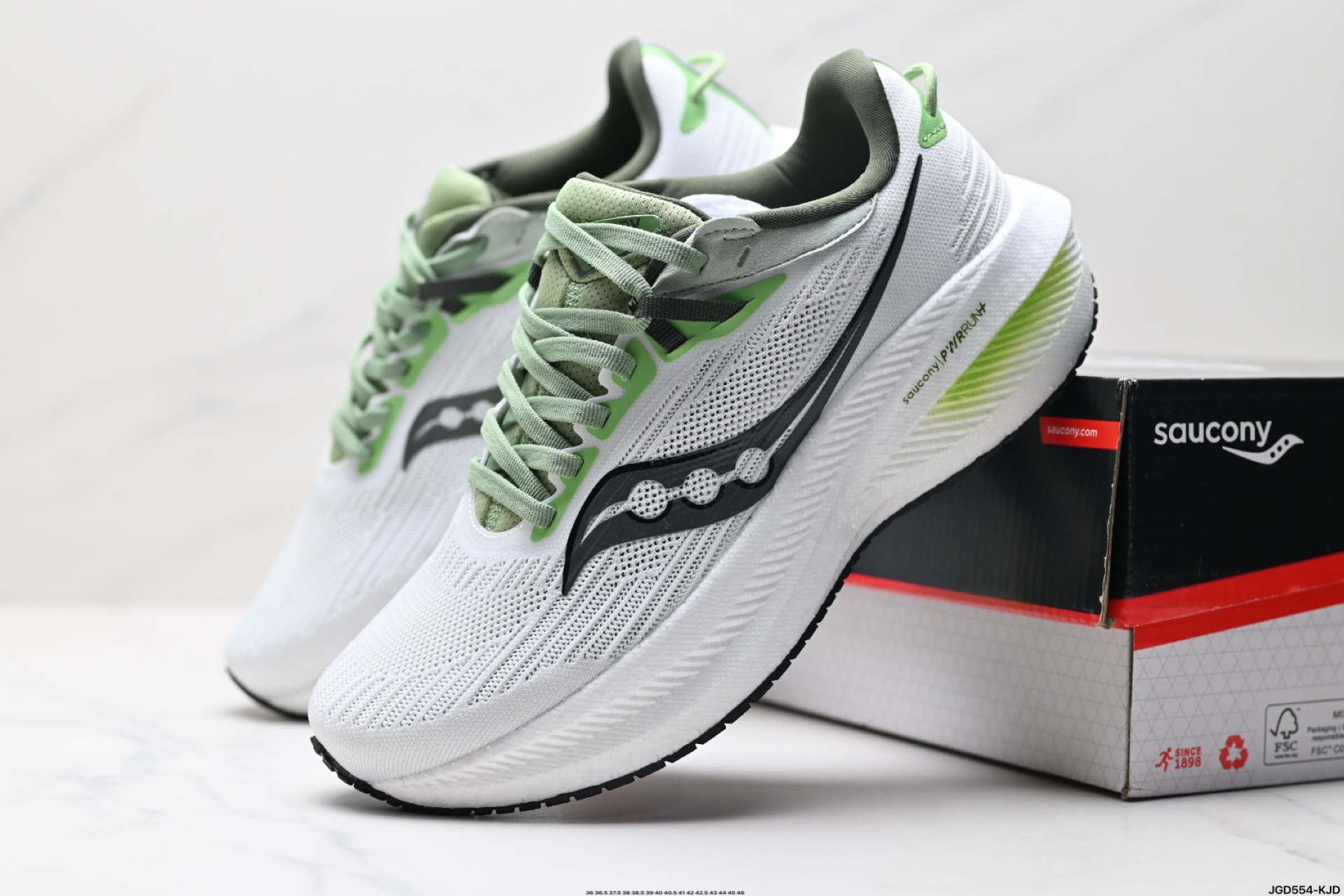 190 Saucony TRIUMPH 21 索康尼胜利 旗舰级缓震 慢跑减震透气 低帮训练跑步鞋  S20881-136