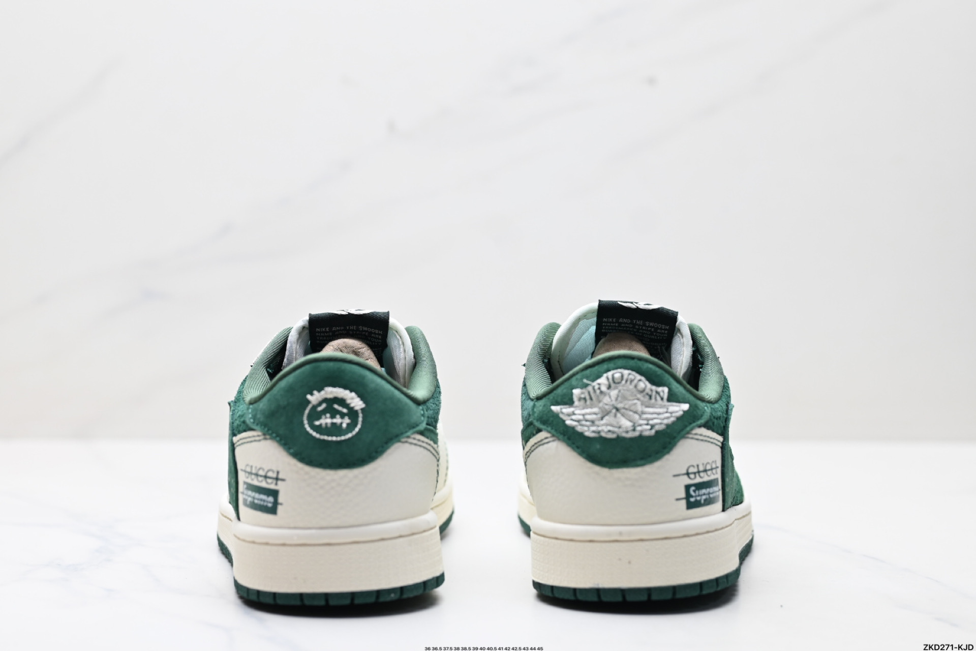280 AJ1倒勾Travis Scott x Air Jordan 1 ” Reverse Mocha “ AJ1乔1 TS 闪电 联名倒钩 低帮文化篮球鞋  XS2024-008