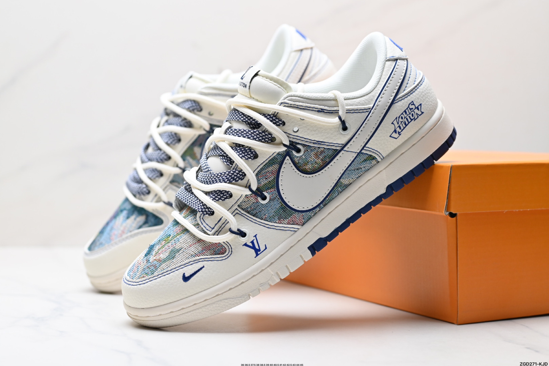 300 NK Dunk Low Retro “DIY高端定制” 低帮休闲运动板鞋  DM6868-077